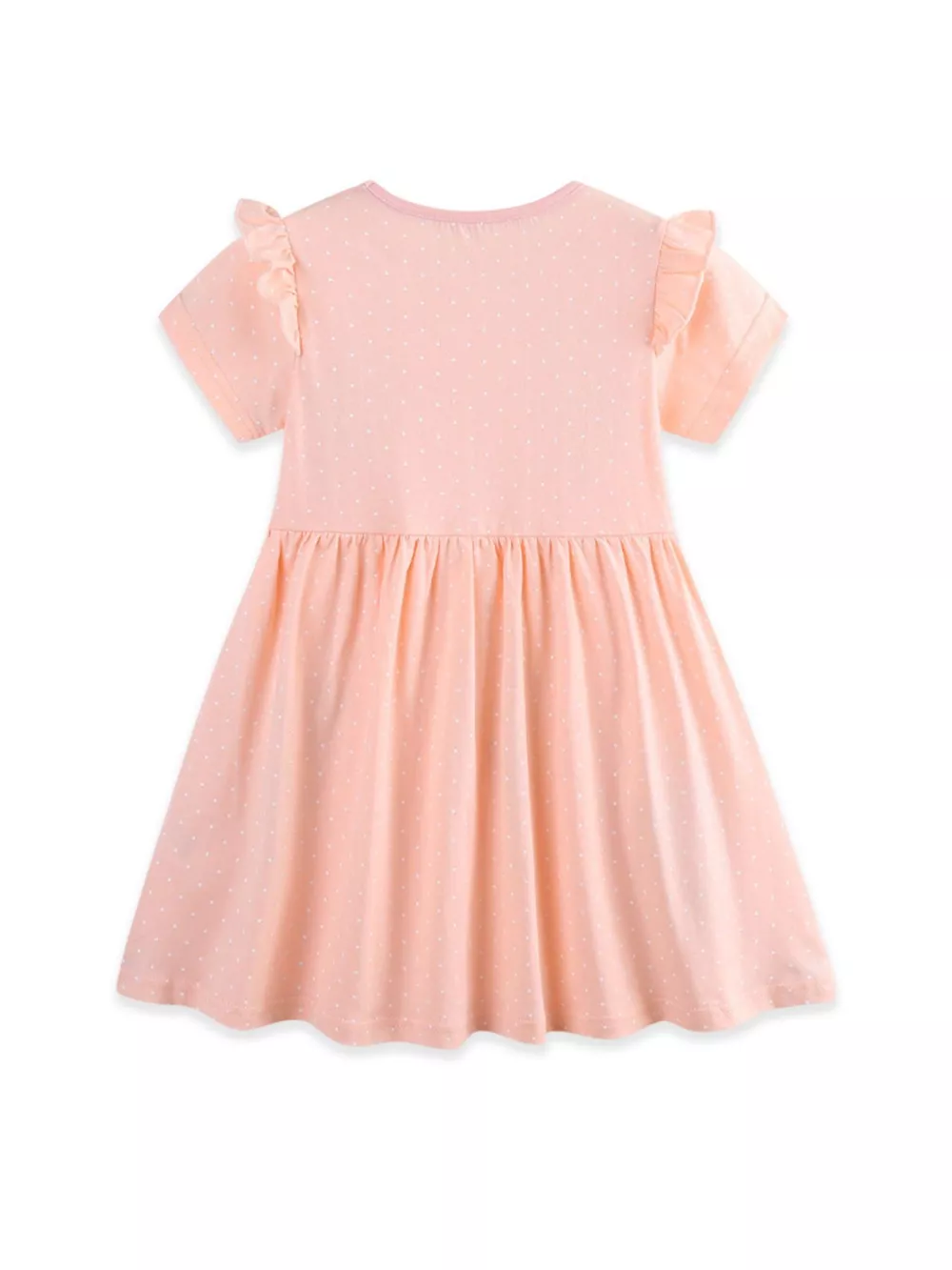 Children's Ice Cream Applique Round Neck Dress, image 5