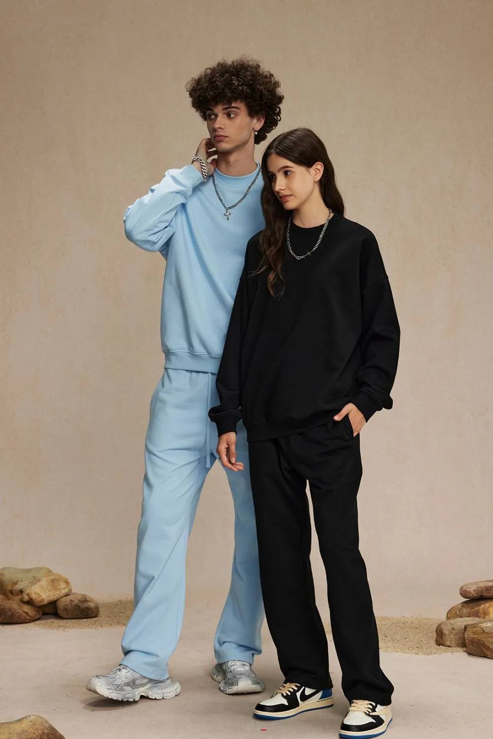 Men's Round Neck Long Sleeve Sweatshirt, image 13