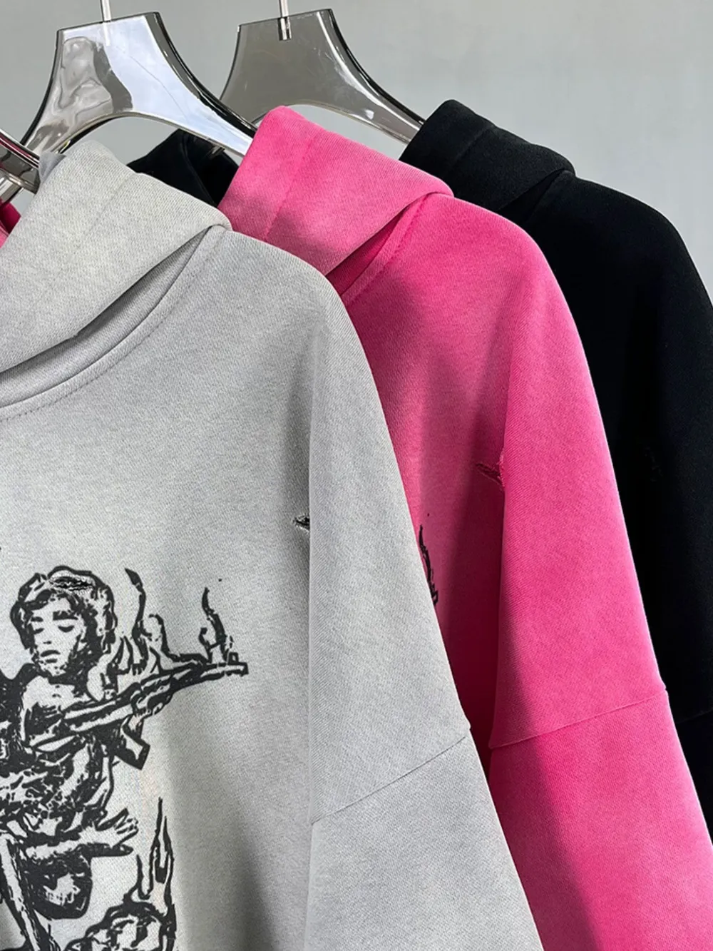 Men's Graphic Long Sleeve Hoodie, image 5