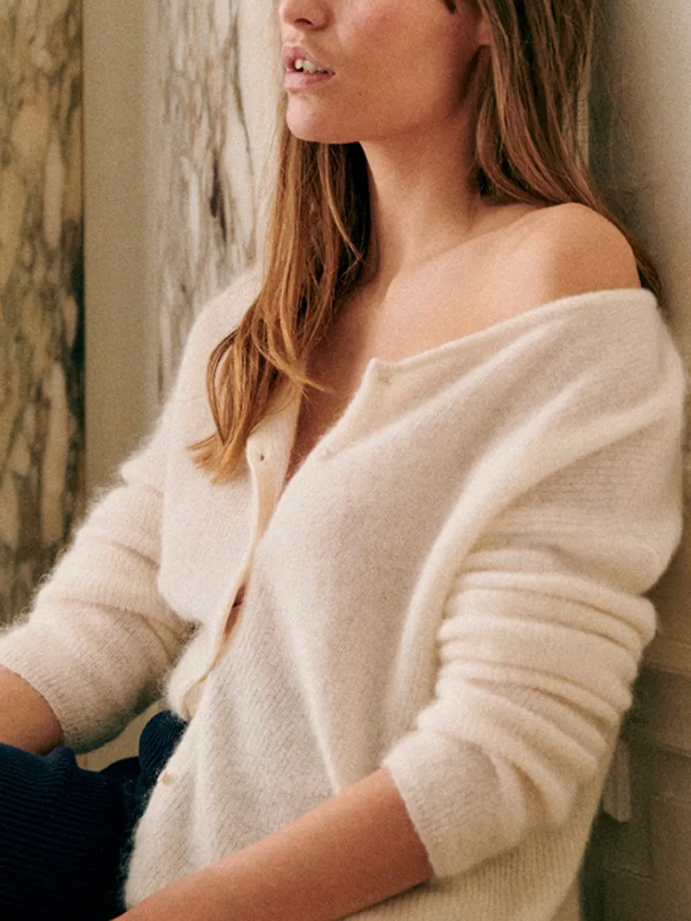 Button Down Long Sleeve Sweater, image 3