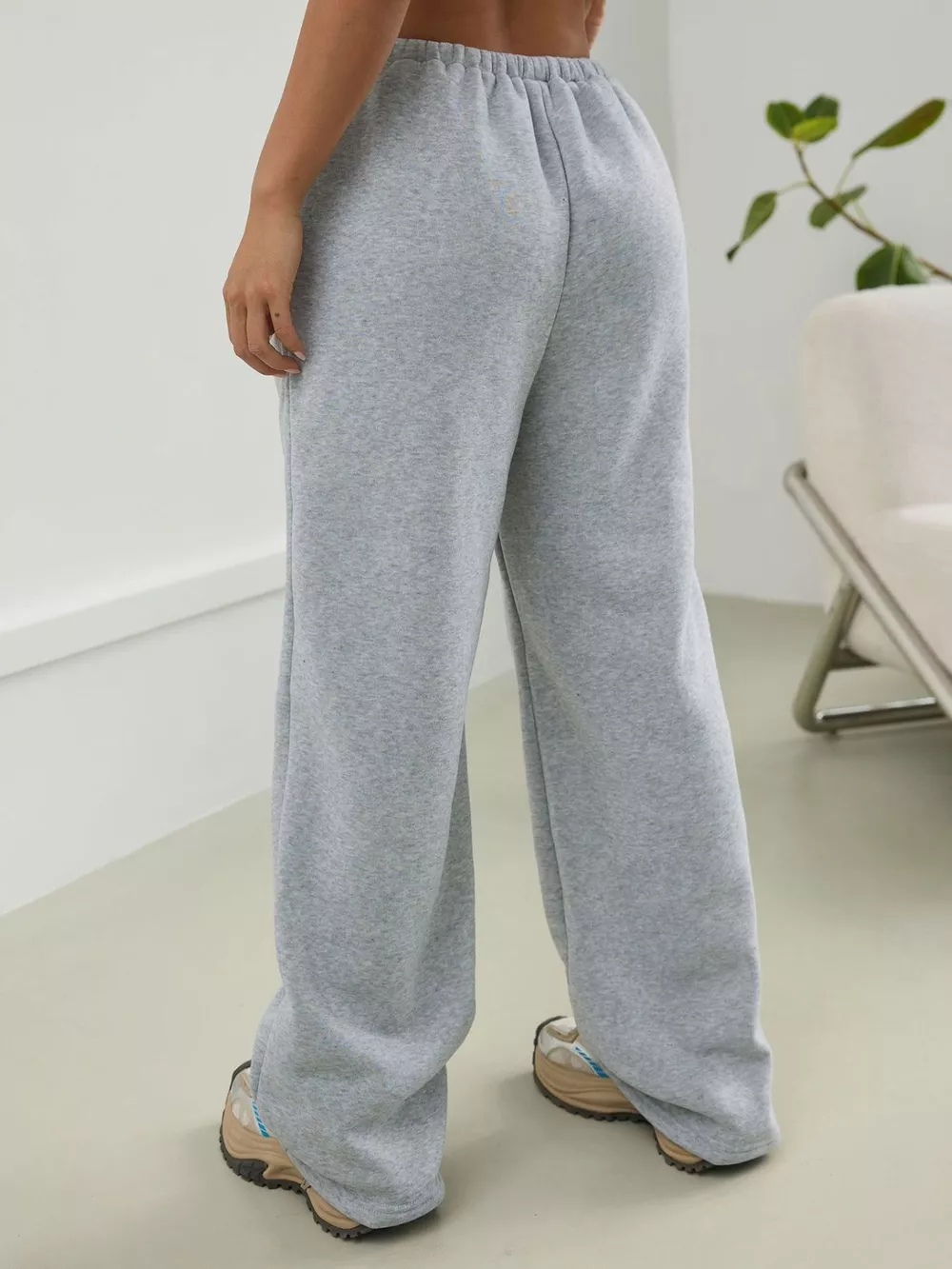 Casual Drawstring High Waist Wide Leg Sweatpants, image 18