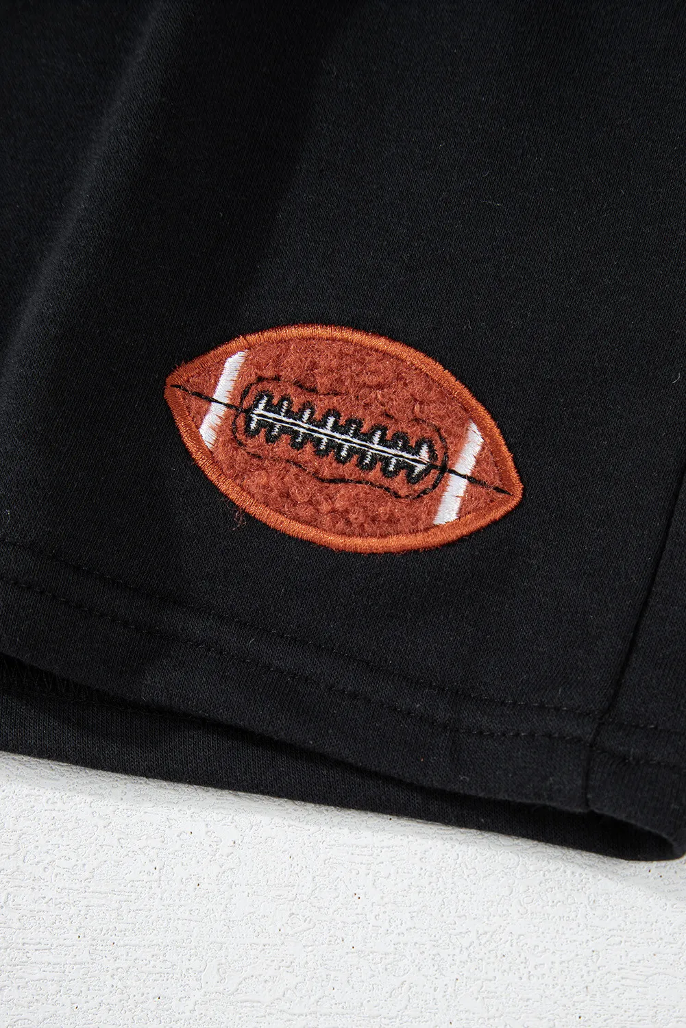 GAME DAY Football Round Neck Long Sleeve Top and Shorts Set, image 5