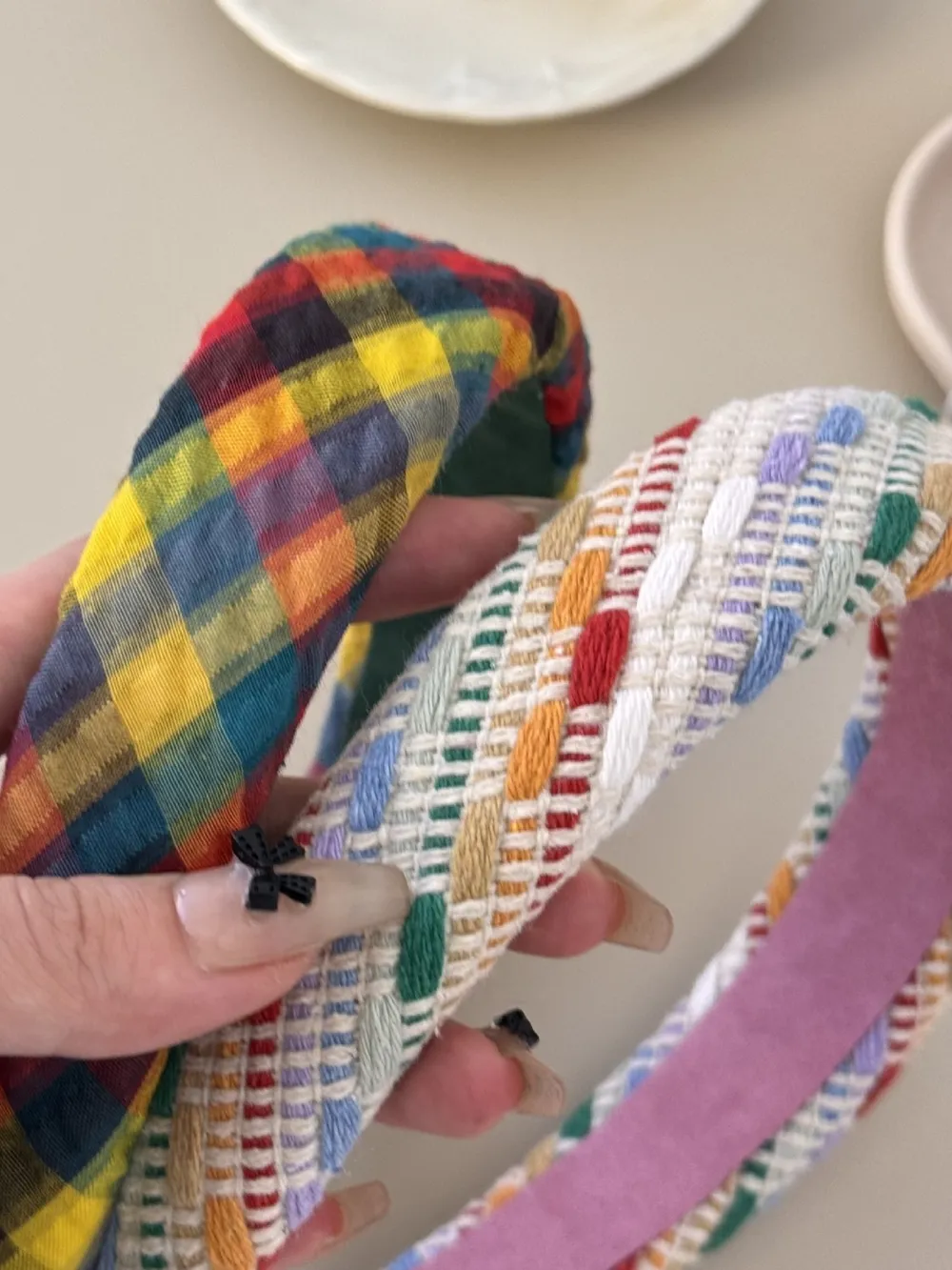 Colorful Polyester Hair Headband, image 6
