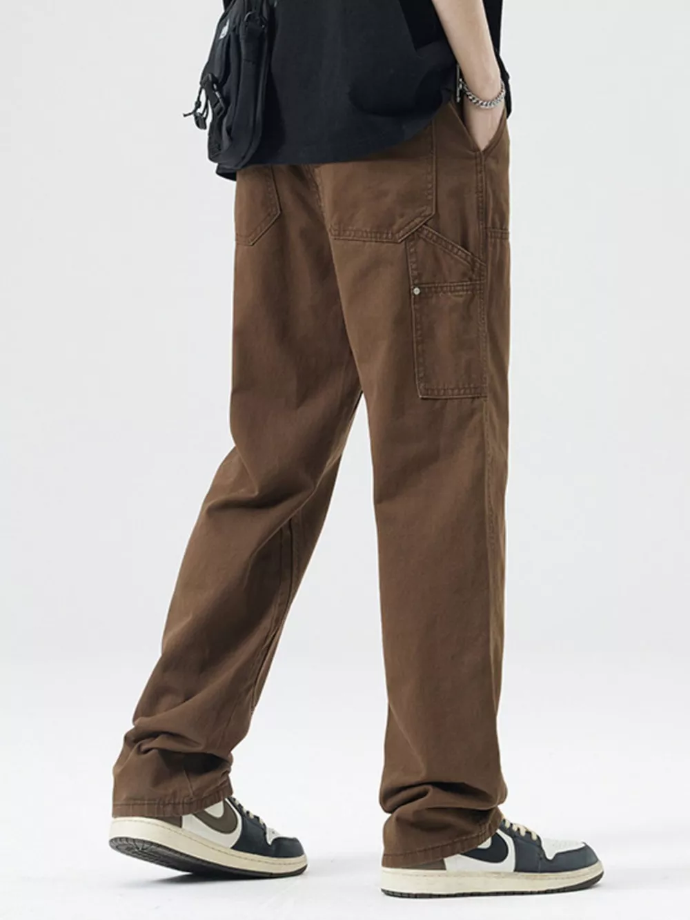 Men's Wide Leg Jeans, image 8