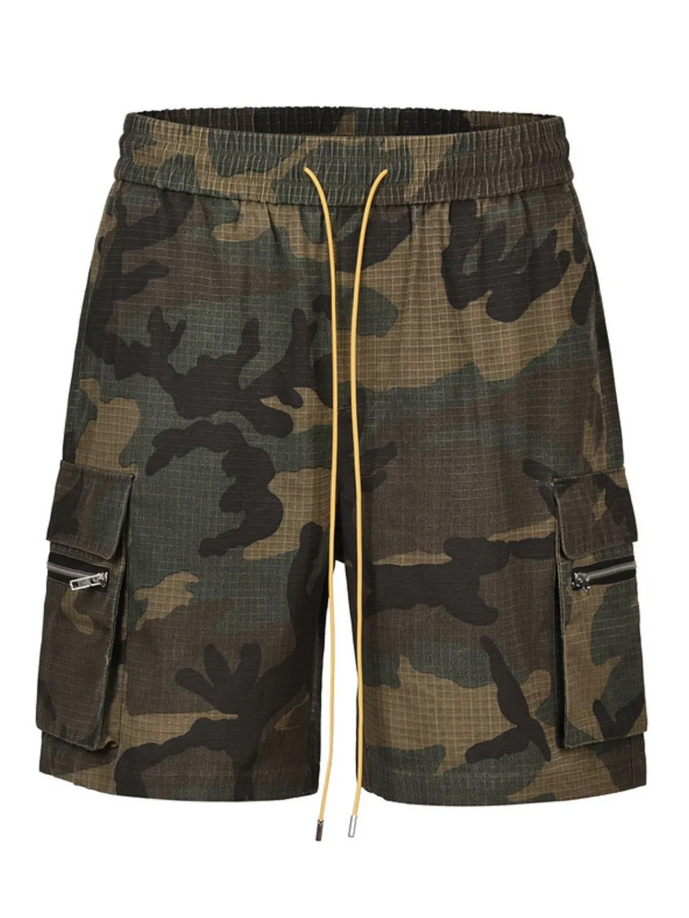 Men's Drawstring Camouflage Shorts
