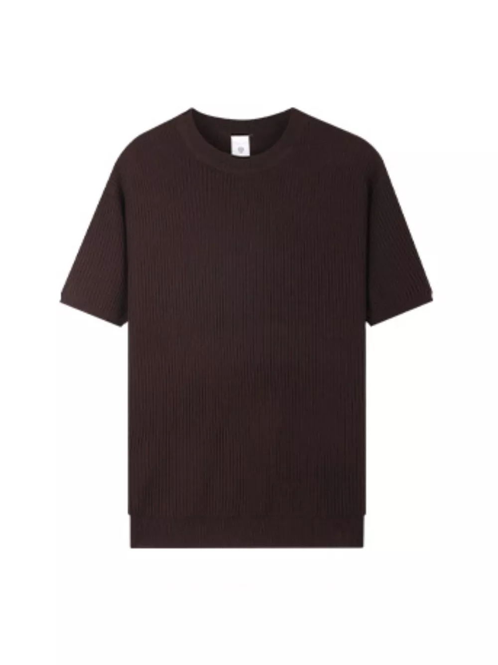 Men's Plus Size Ribbed Knit Relaxed Fit T-Shirt, image 6