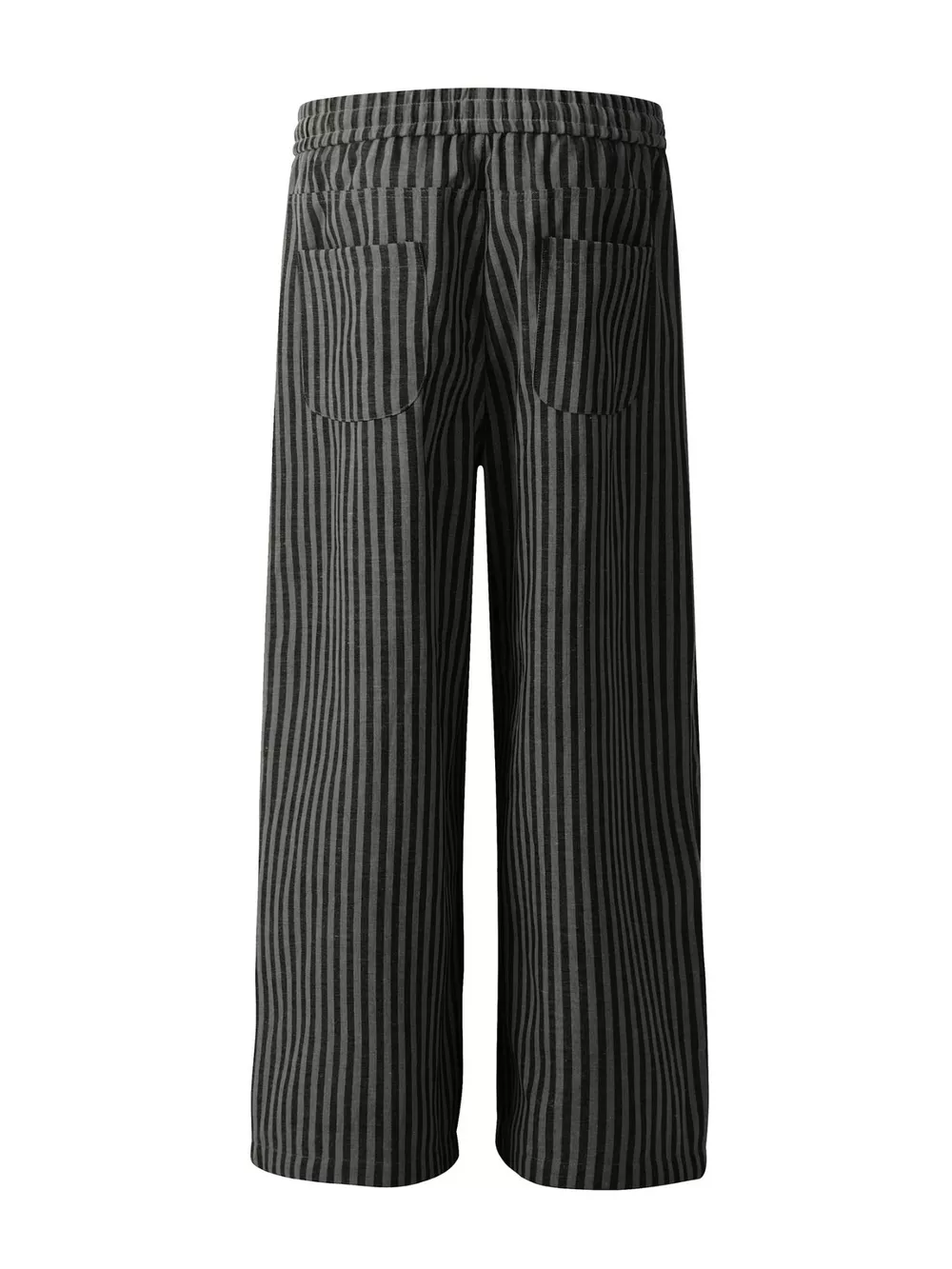 Men's Striped Casual Drawstring Pants, image 3