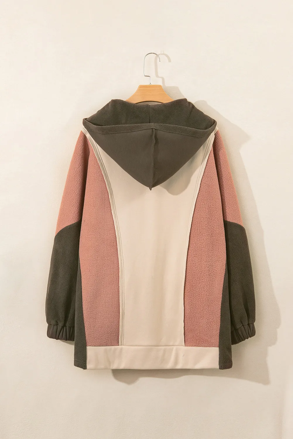 Color Block Long Sleeve Hoodie, image 3