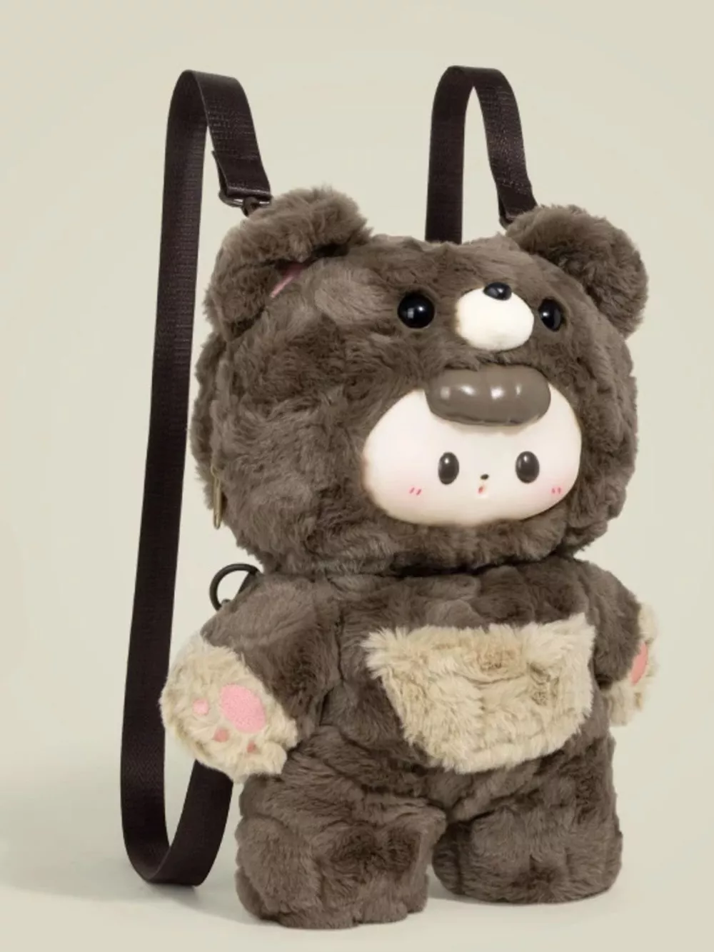 Plush Bear Backpack Bag, image 2