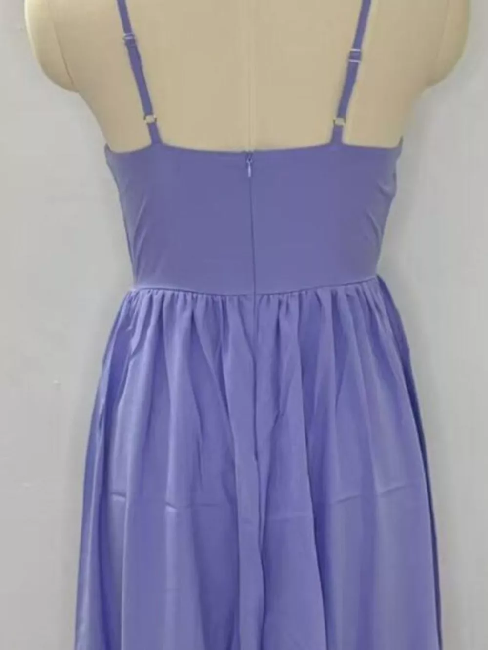 Adjustable Strap Scoop Neck Midi Dress, image 6