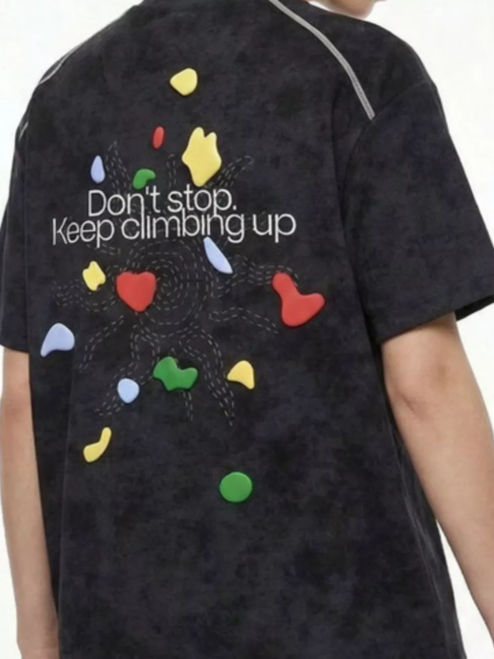 Men's Printed Round Neck T-Shirt, image 4