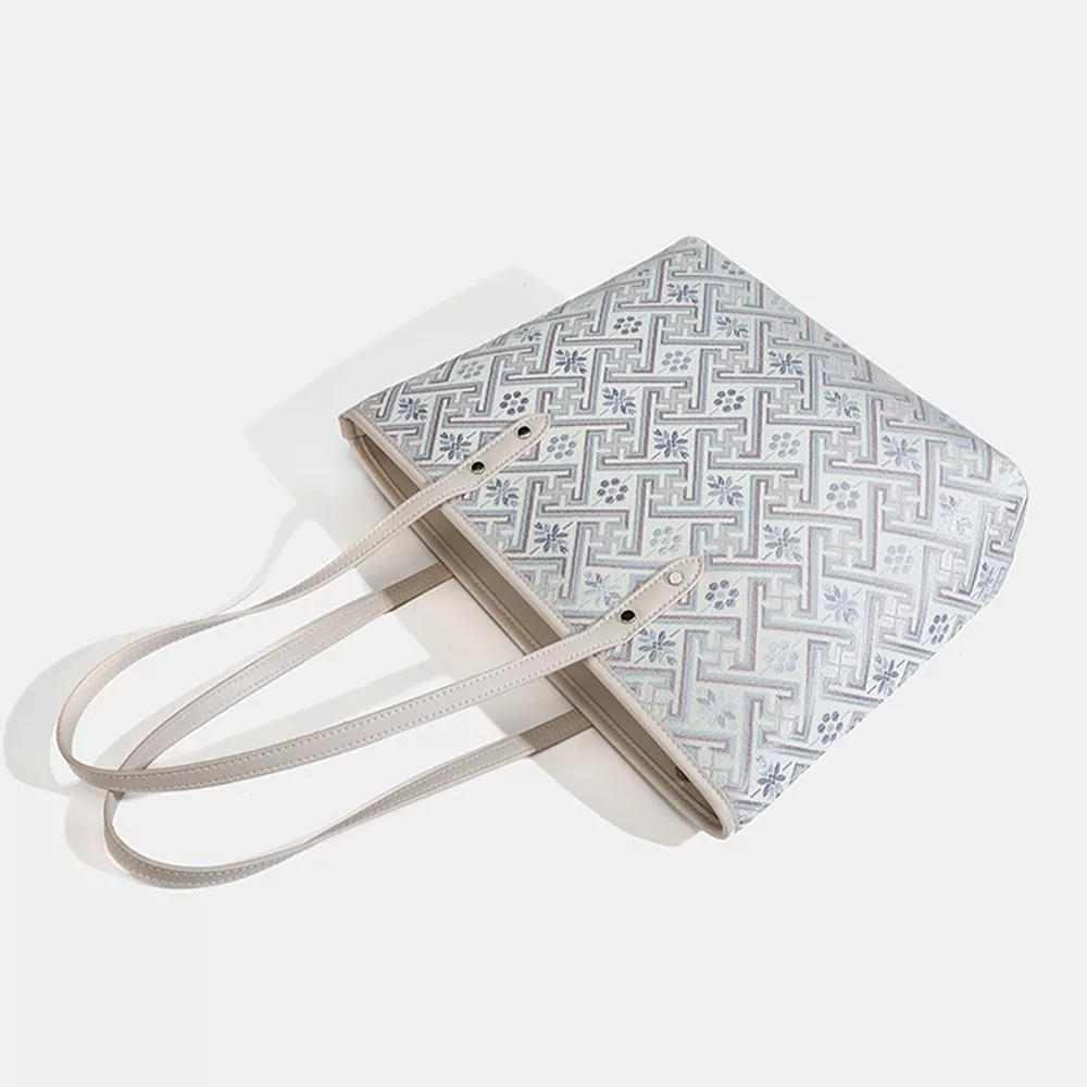Geometric Pattern Tote Bag, image 7