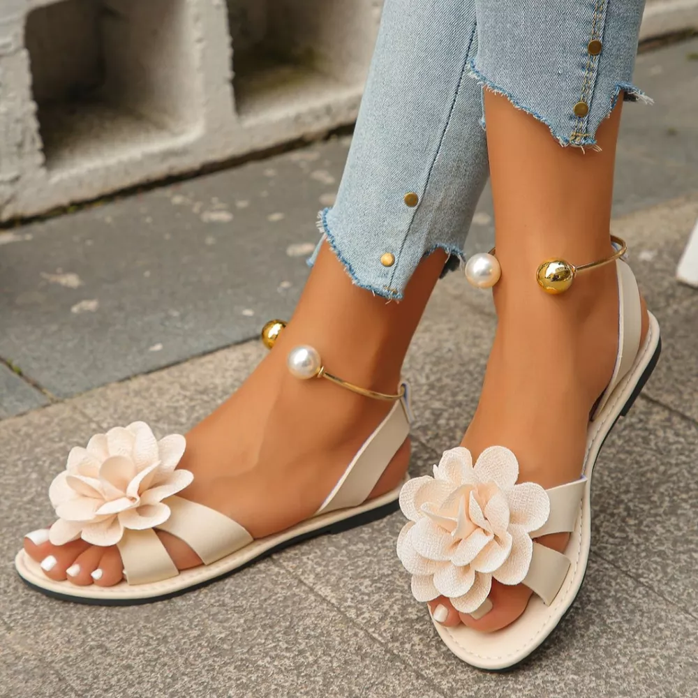 Flower Open Toe Sandals, image 11