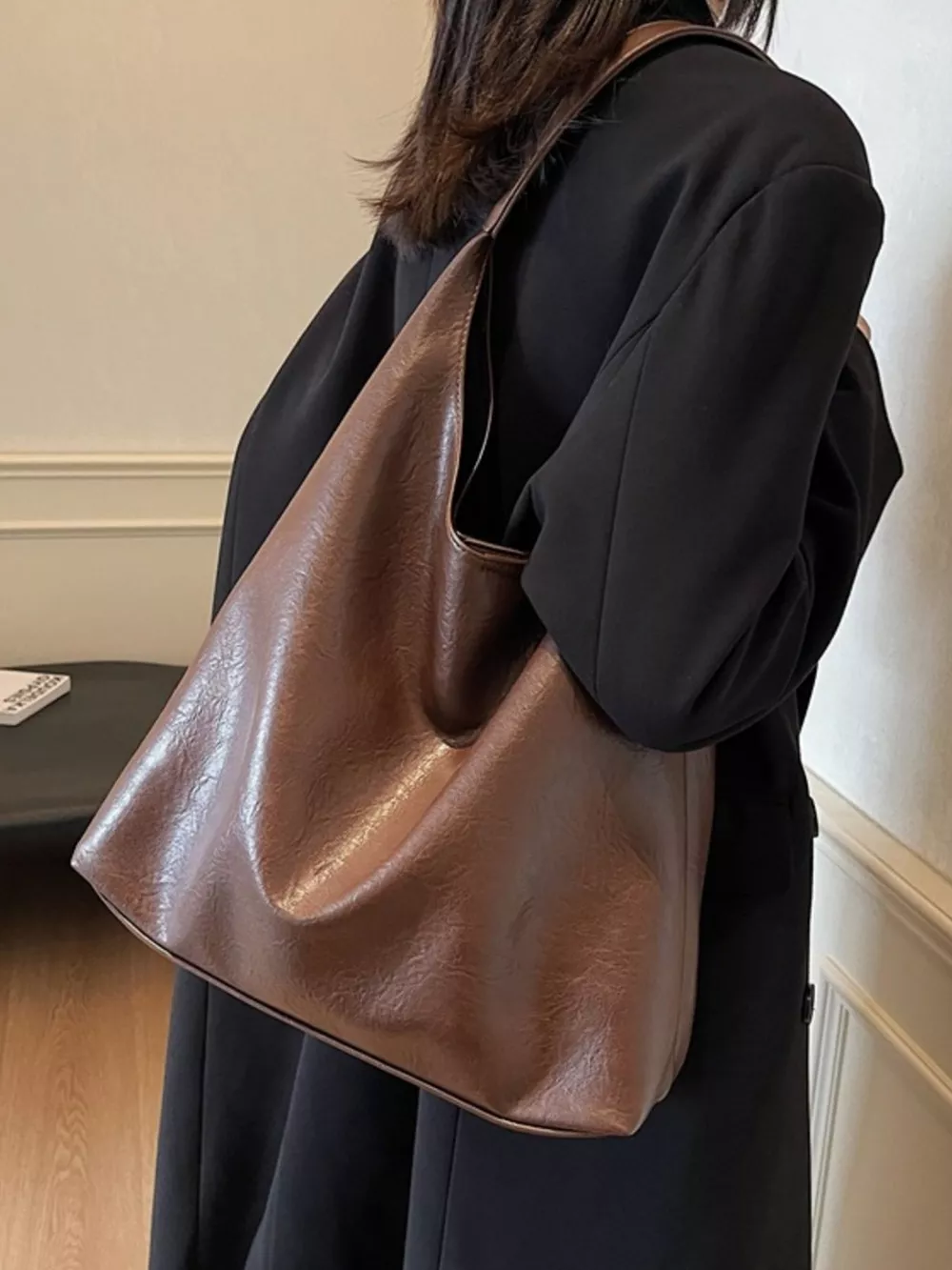 PU Leather Tote Bag, image 7