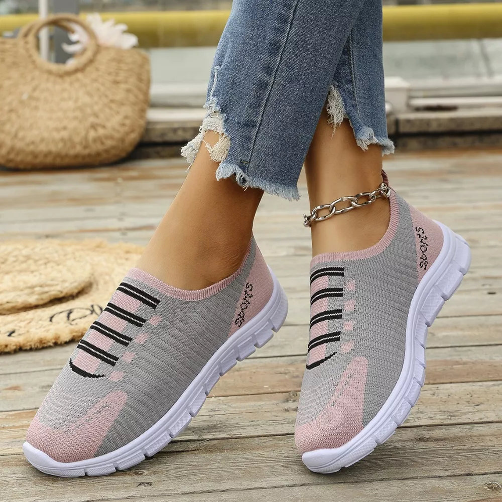 Mesh Round Toe Sneakers, image 7