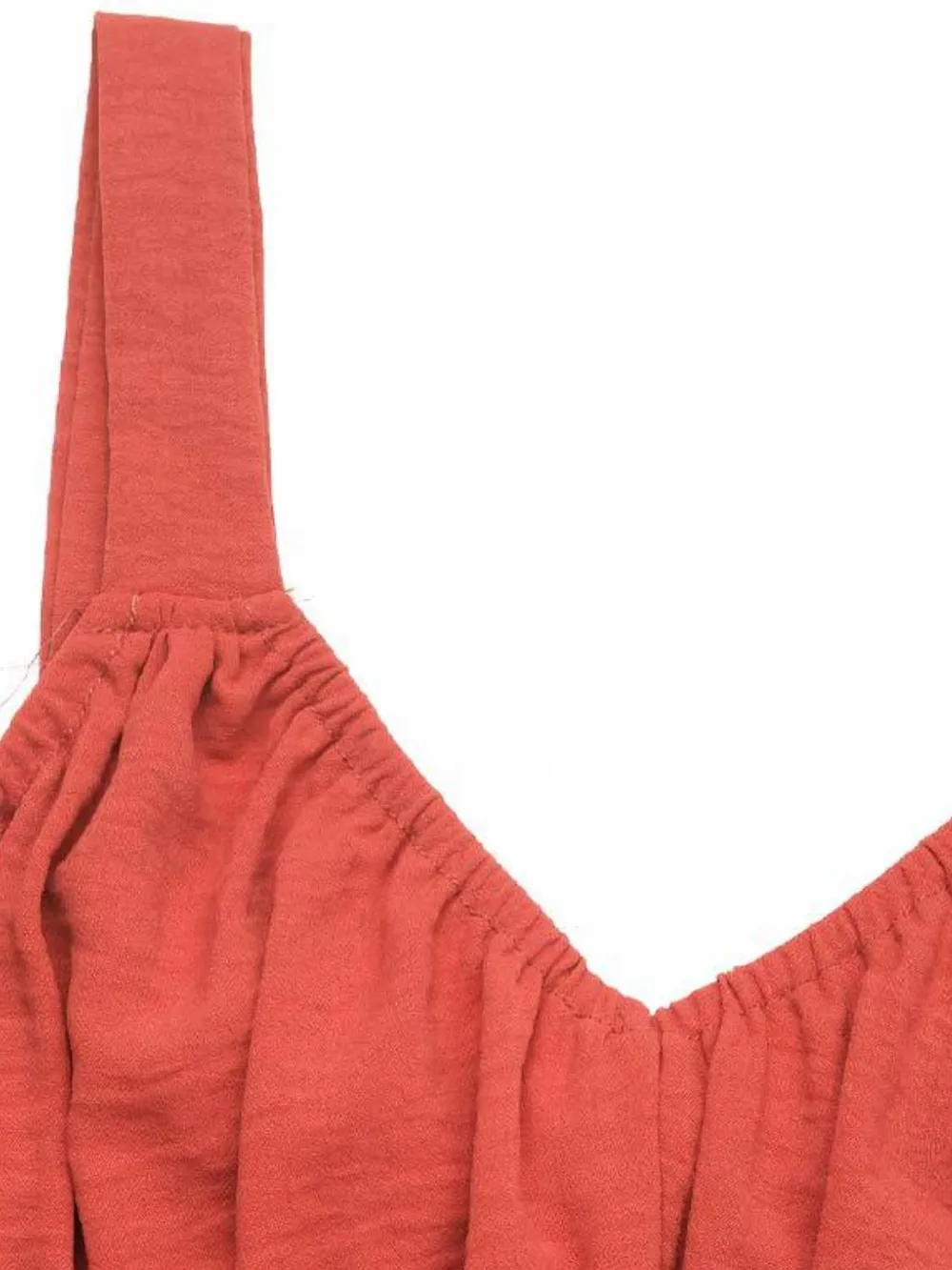 V-Neck Wide Strap Midi Cami Dress, image 7
