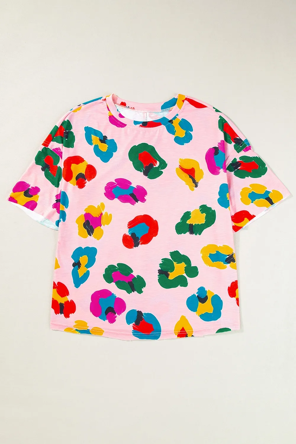 Printed Round Neck Half Sleeve Top, image 12