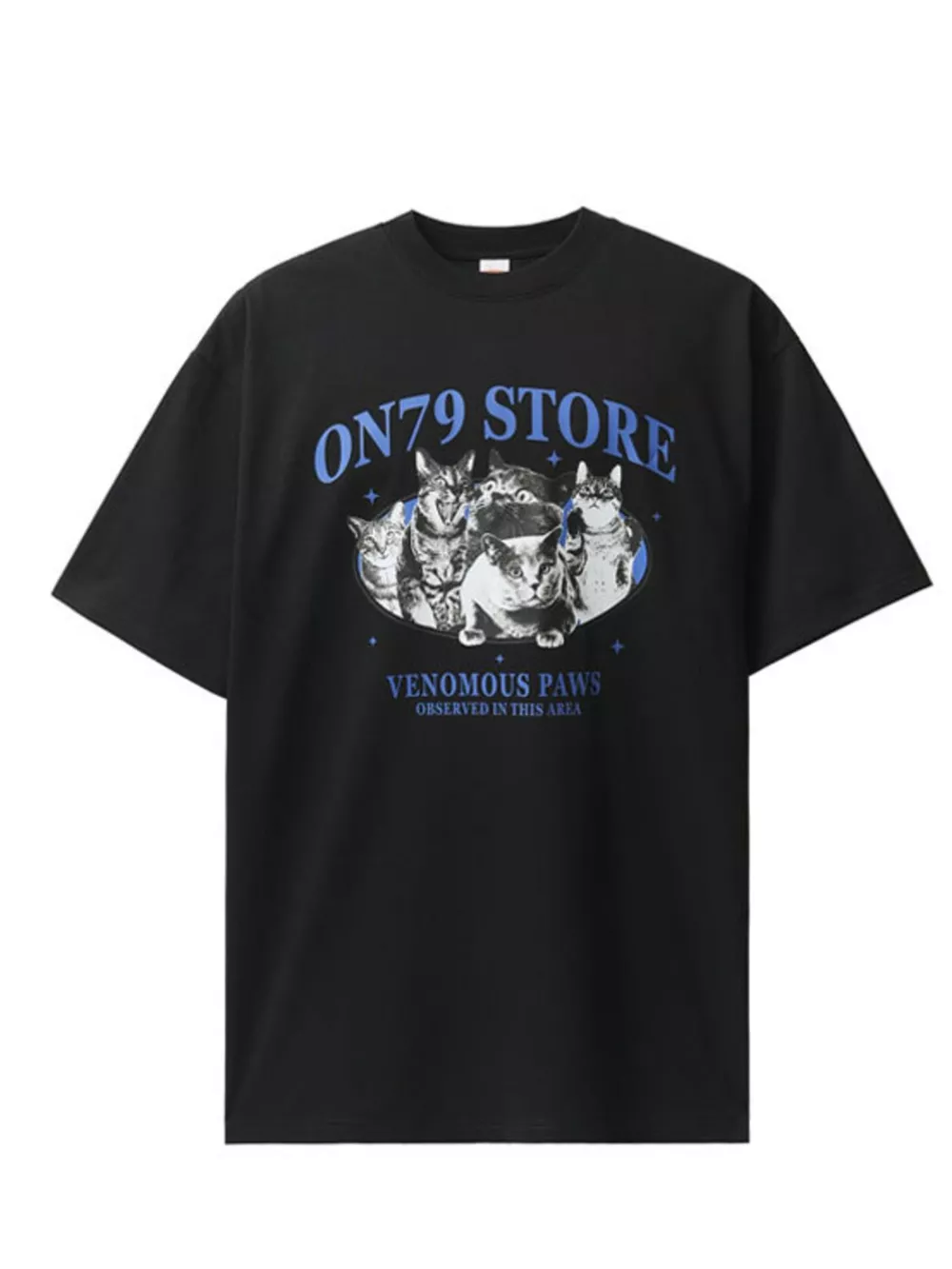 Men's Graphic Round Neck Short Sleeve T-Shirt