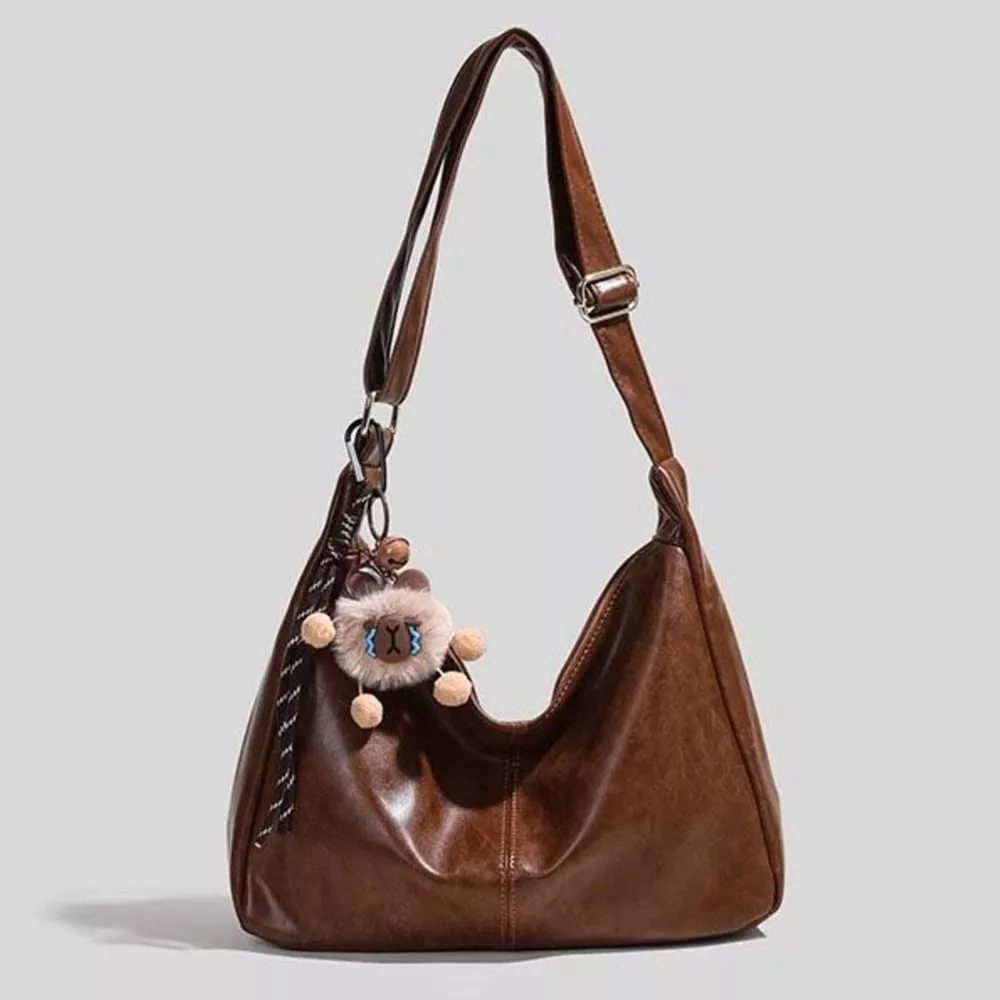 Vintage Style Hobo Shoulder Bag, image 3