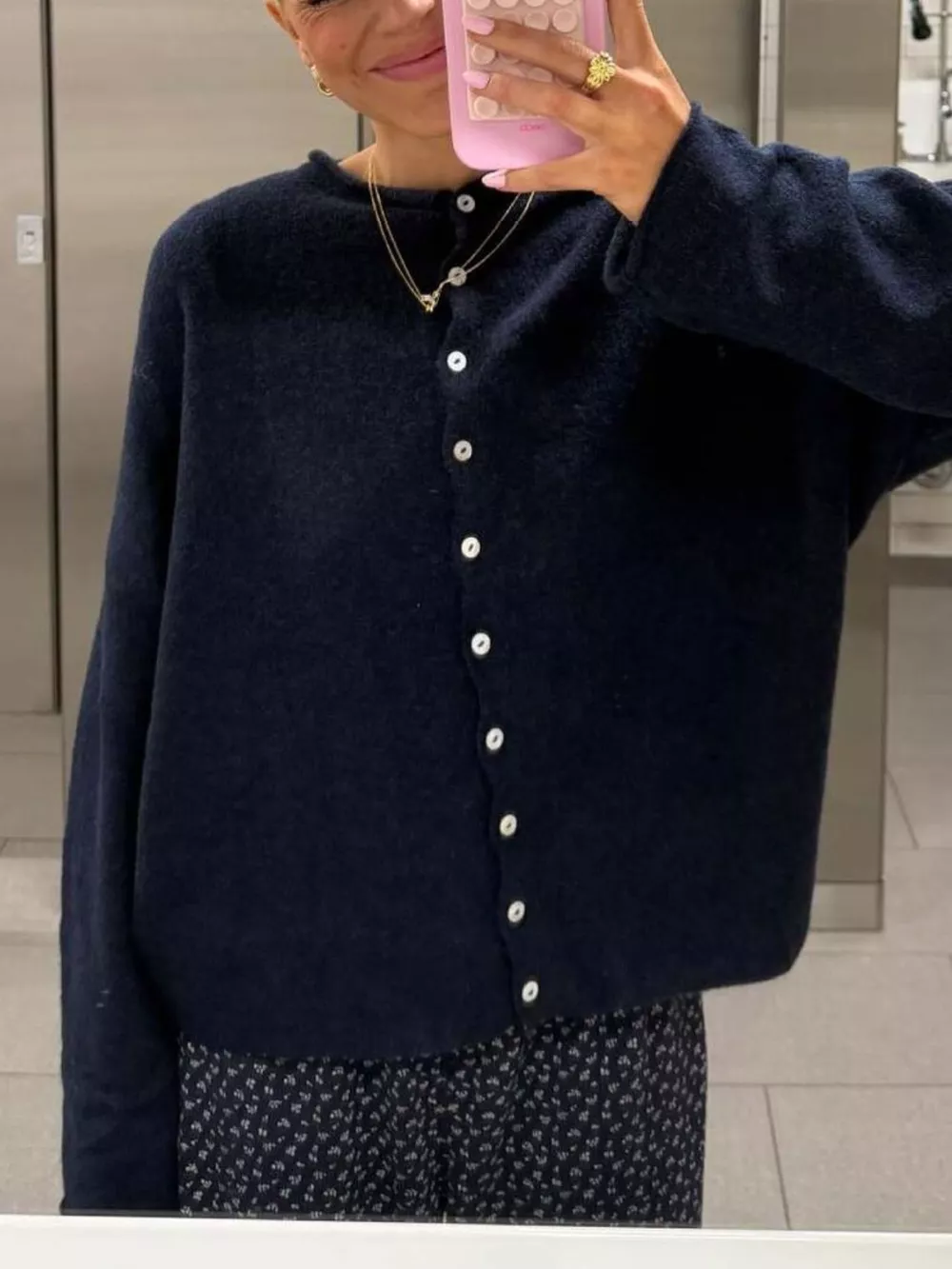 Button-Down Dropped Shoulder Cardigan, image 19