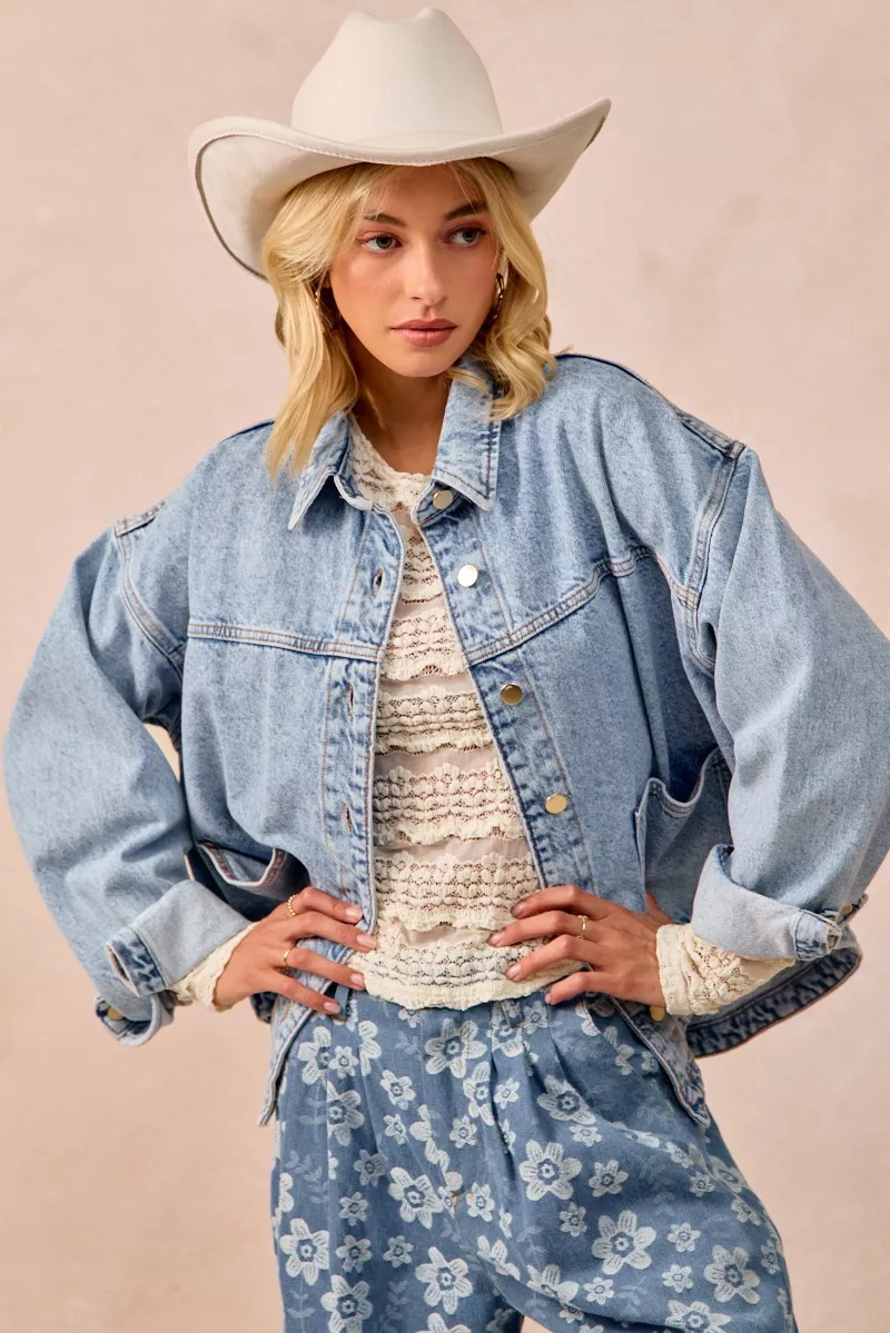 Ruffles Detail Flower Lace Top, image 9