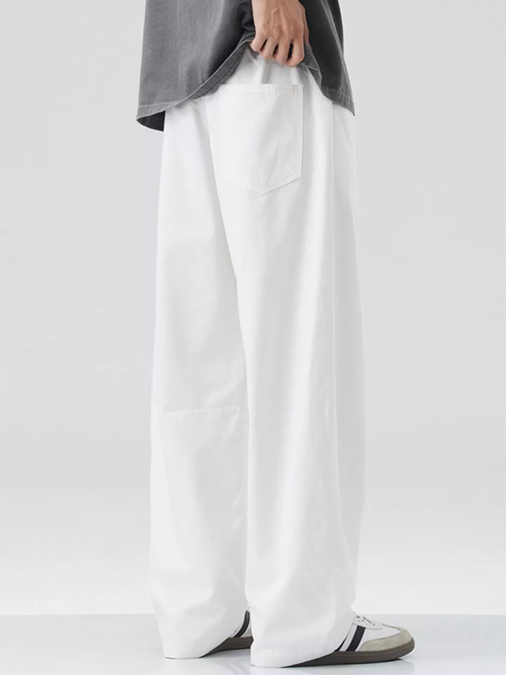 Men's Wide Leg Casual Pants, image 12