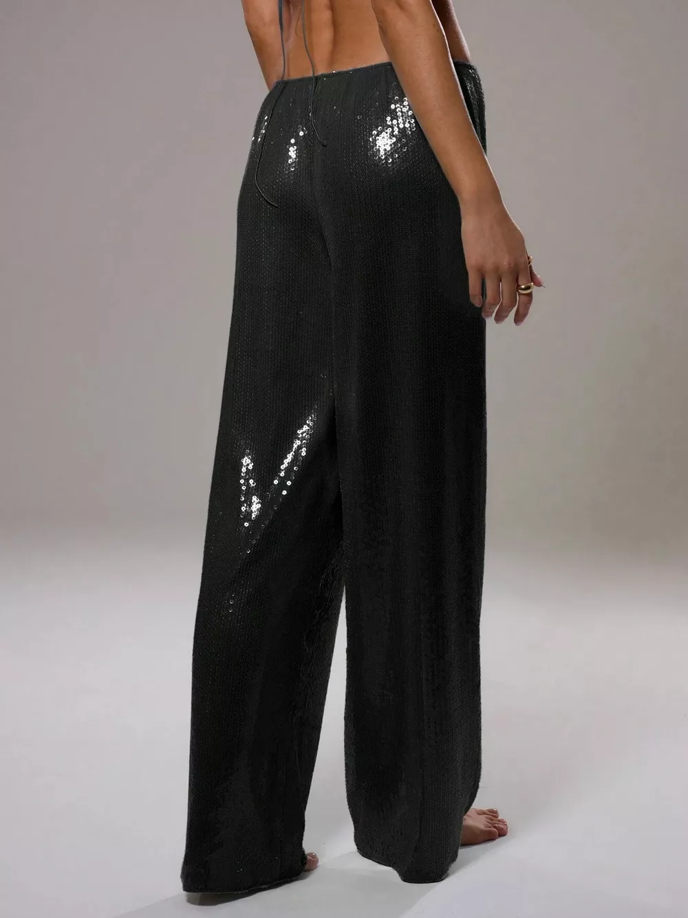 Sequin Wide Leg Pants, image 13