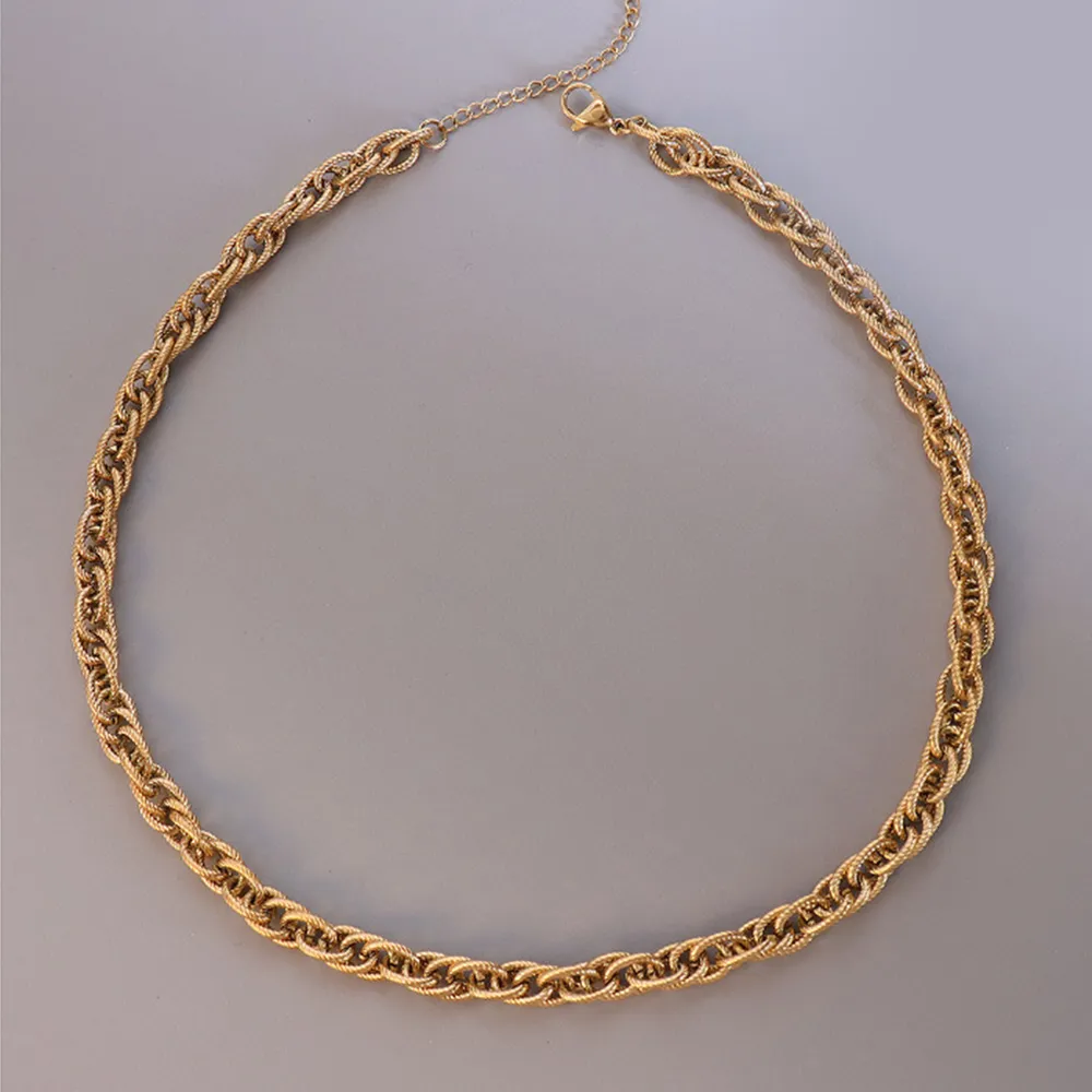 Titanium Steel Chain Necklace, image 2