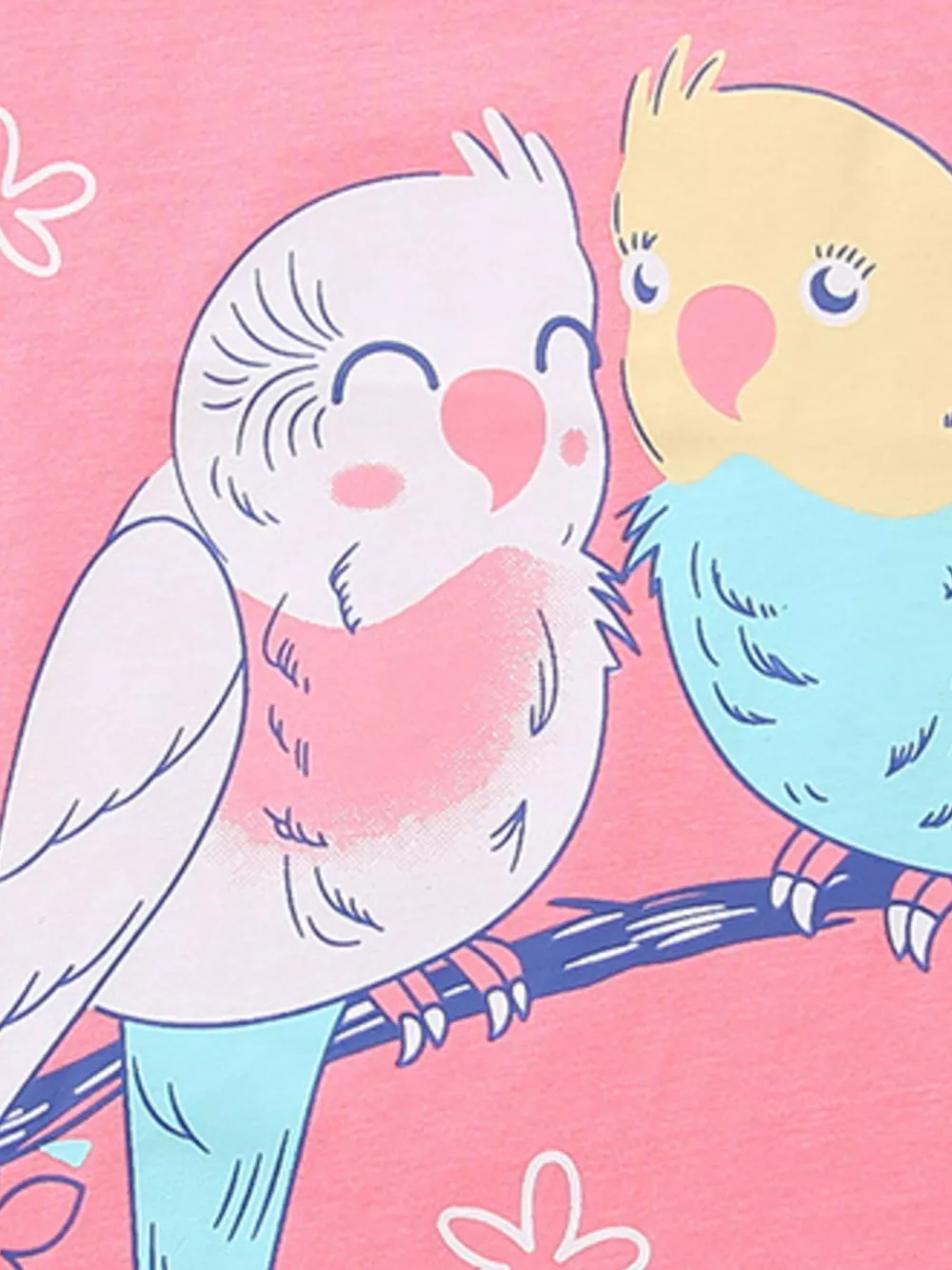 Children's Friends Forever Birdie Graphic Top and Shorts Set, image 3