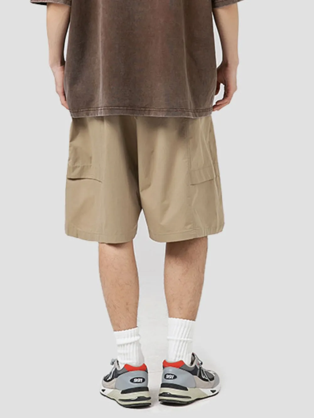 Men's Plus Size Pocketed Shorts, image 2