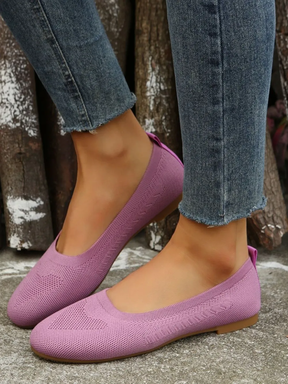 Polyester Flat Slip-Ons, image 7