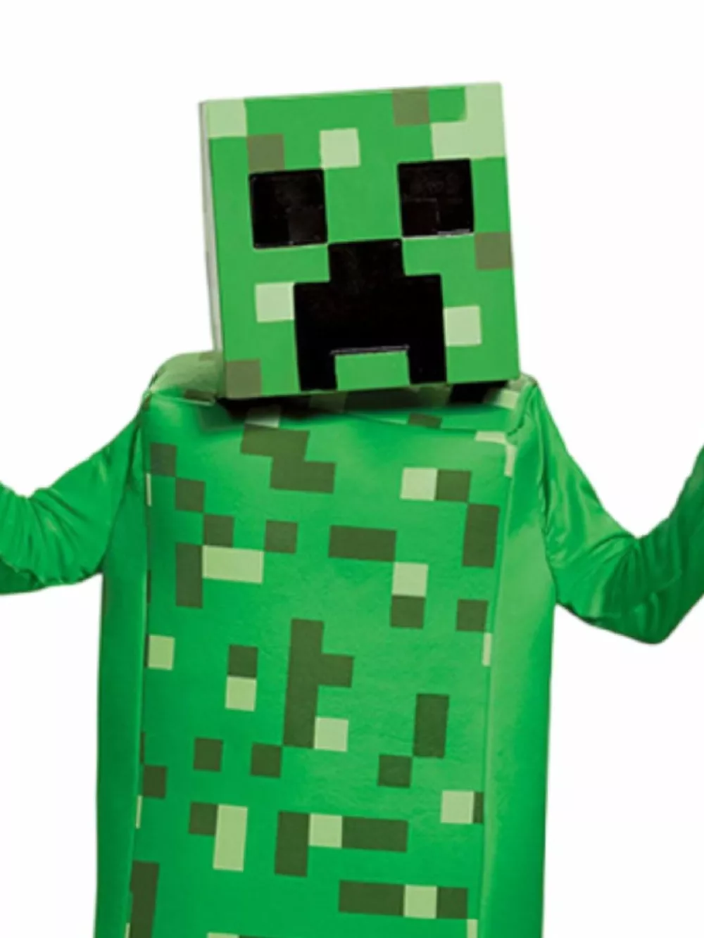 Children's Minecraft Pixelated Print Costume Set, image 5
