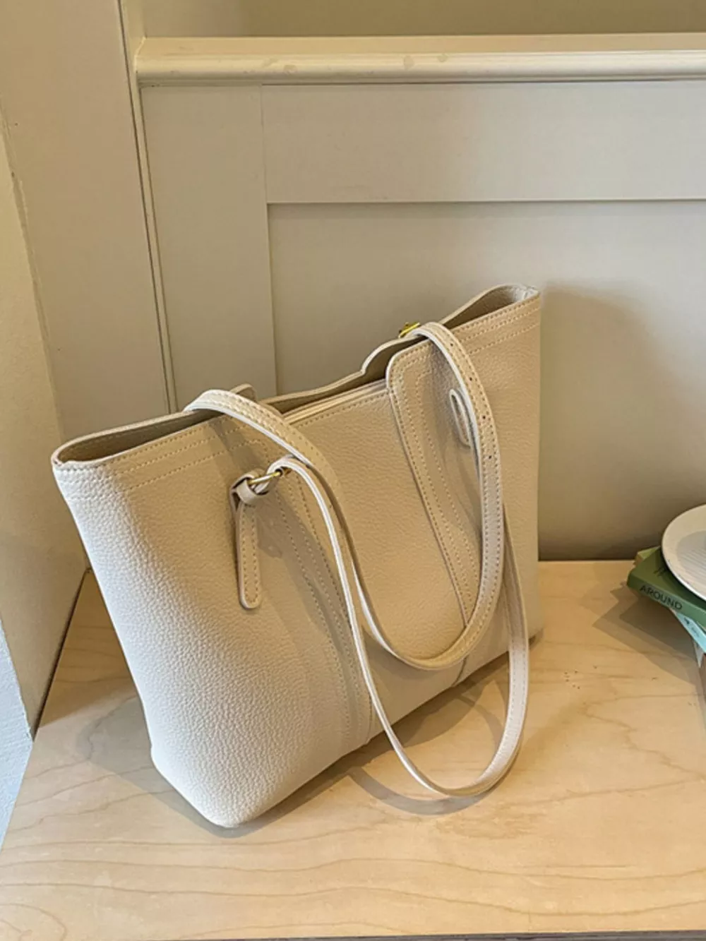 PU Leather Tote Bag, image 6