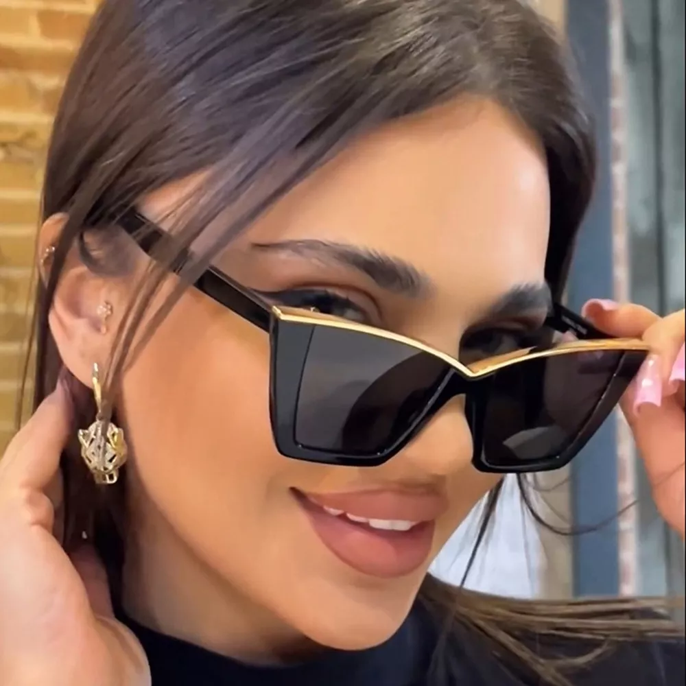 Oversized Cat-Eye Sunglasses, image 5