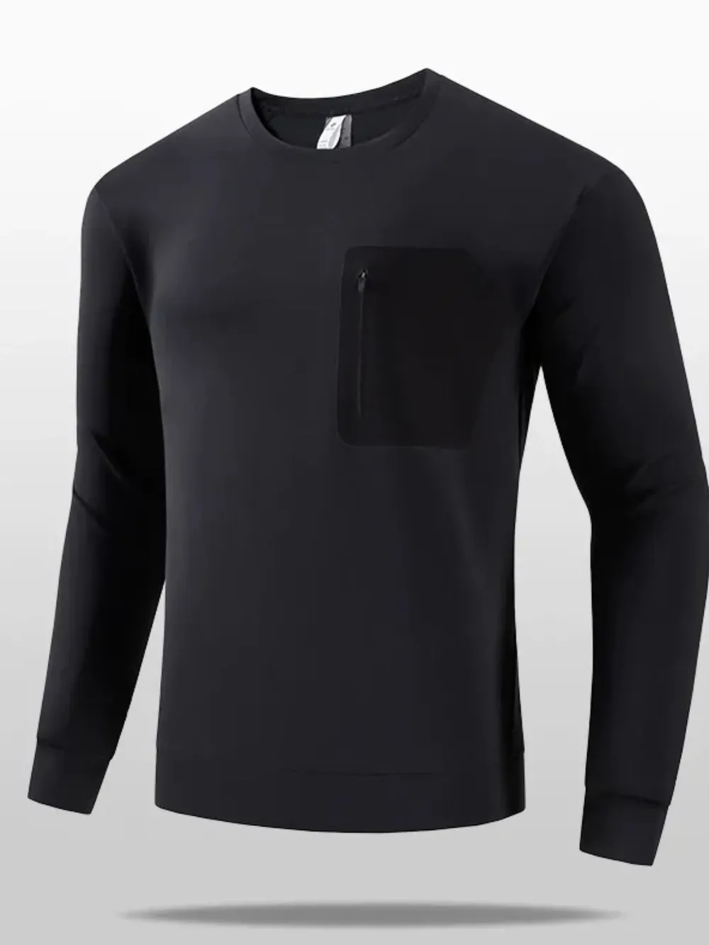 Men's Plus Size Casual Long Sleeve T-Shirt