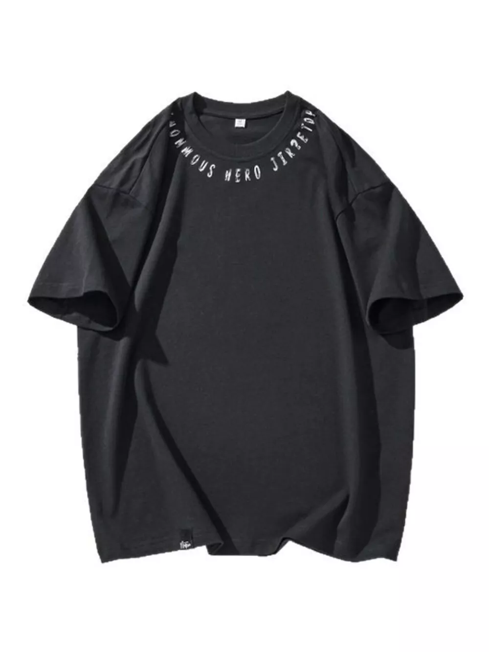 Men's Plus Size Round Neck Short Sleeve T-Shirt, image 6