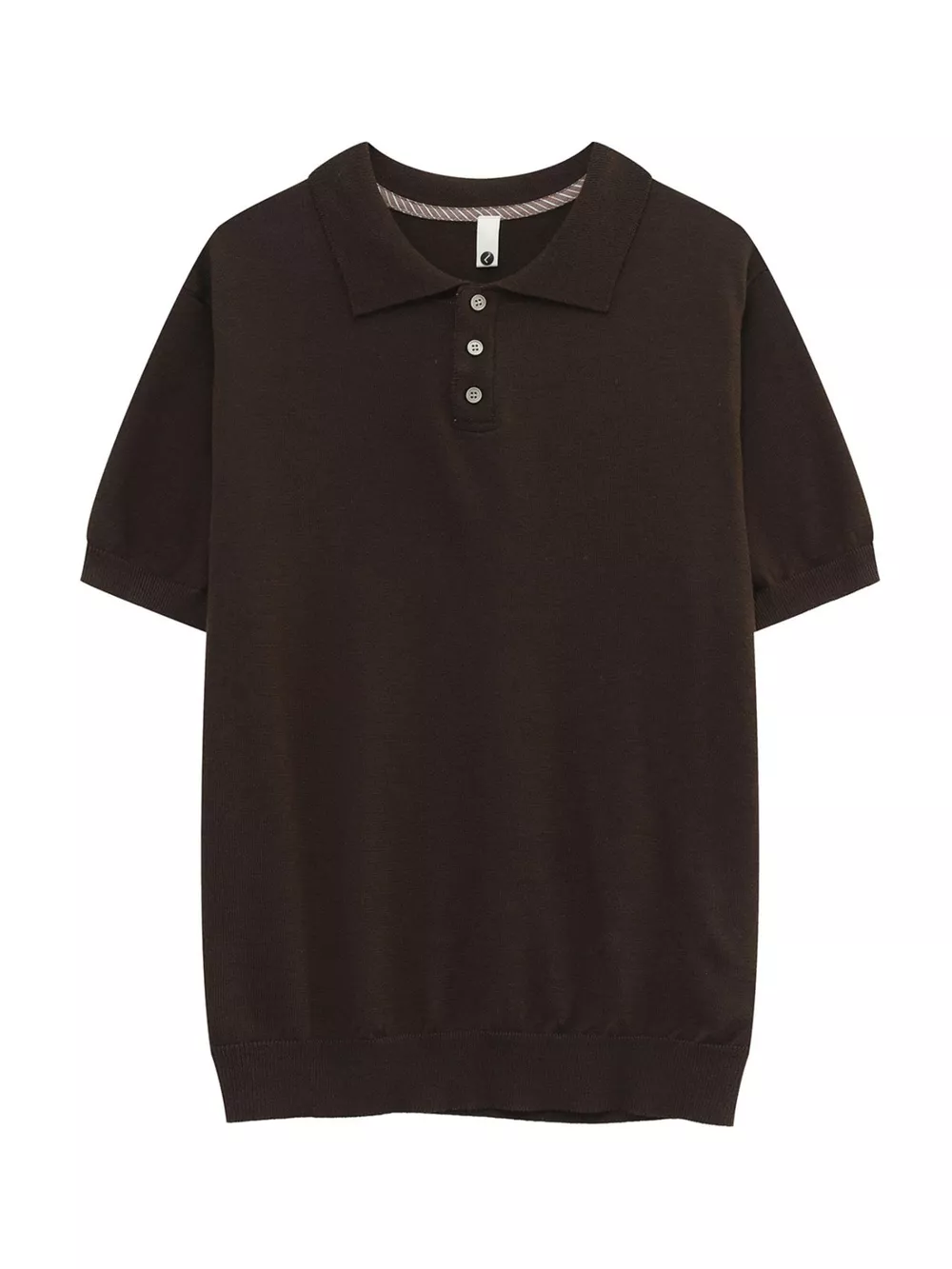 Men's Button Detail Short Sleeve Polo, image 10