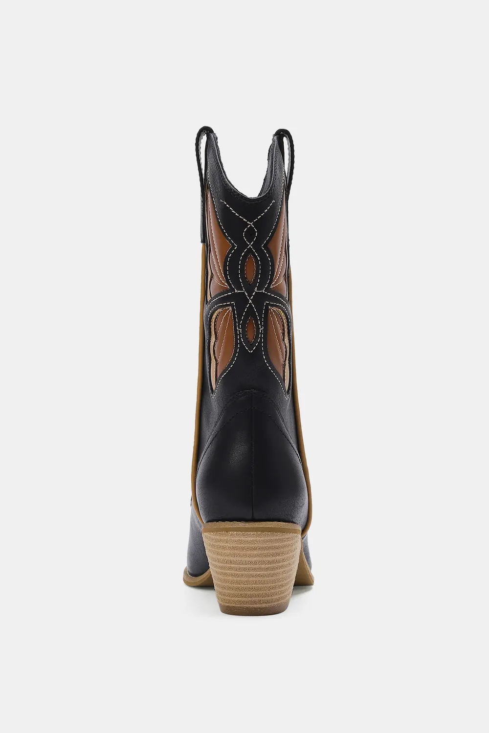 Butterfly Cut Detail Point Toe Boots, image 7