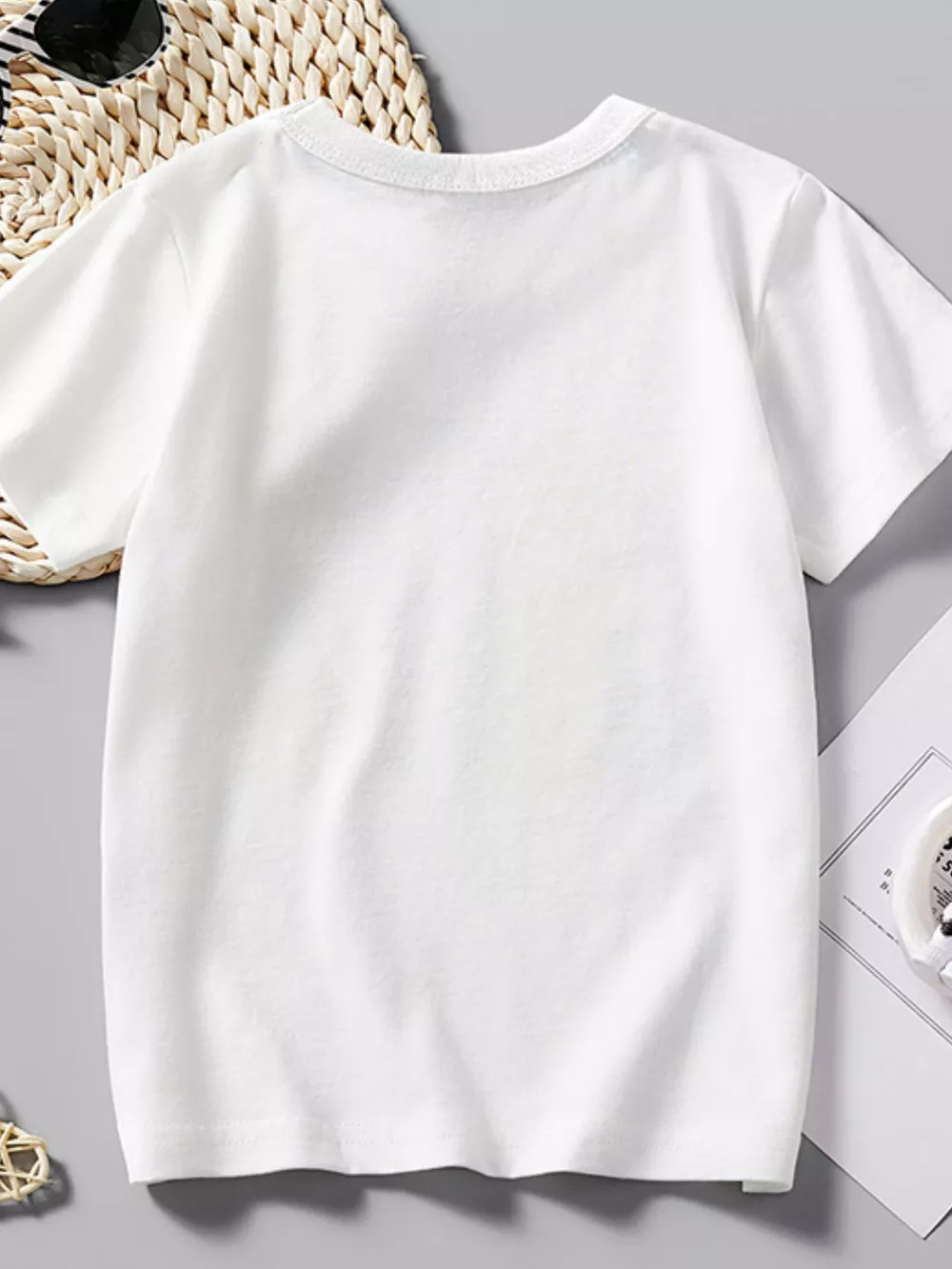 Children's Excavator Graphic Short Sleeve Tee, image 4