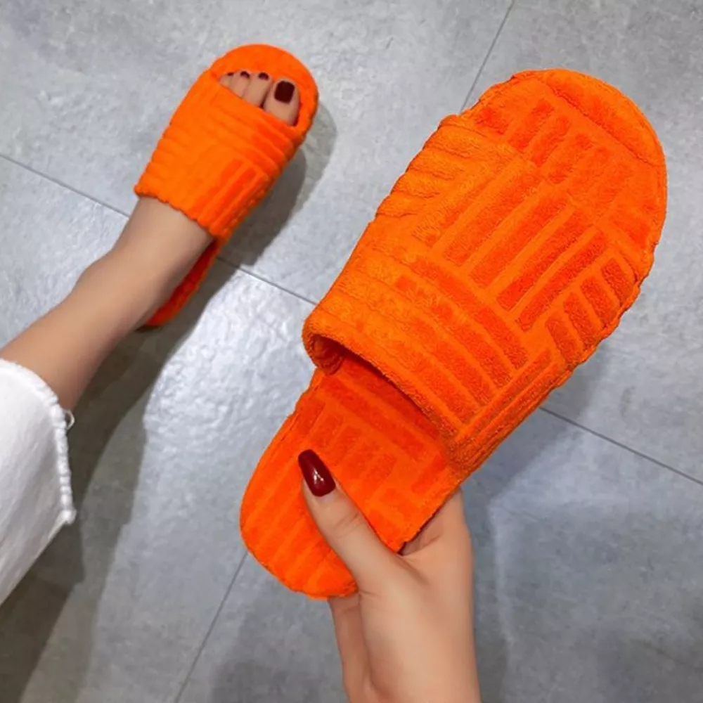 Open-Toe Platform Slippers, image 12