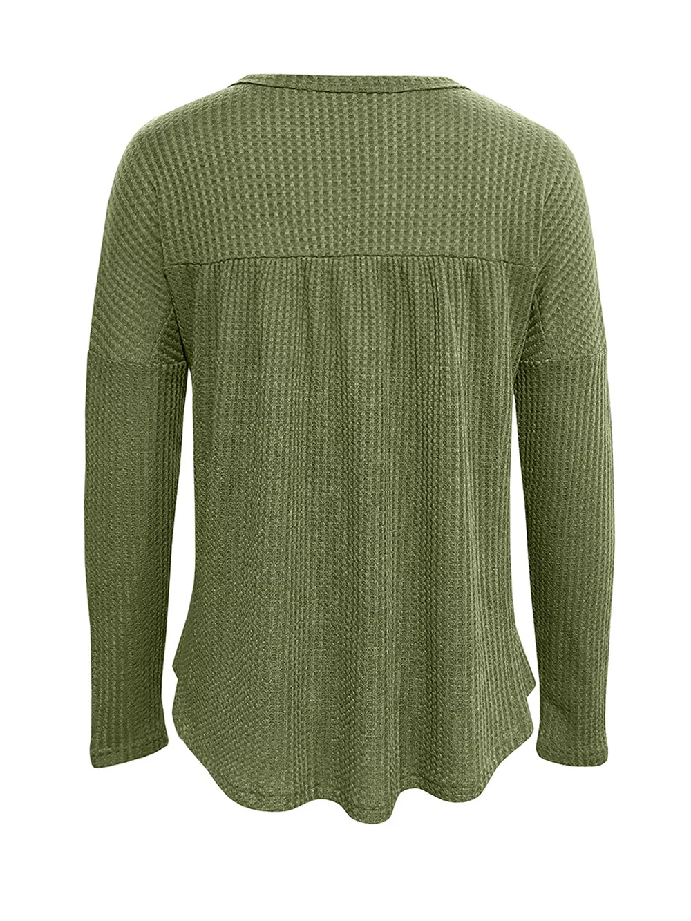 Textured Long Sleeve Peplum Top, image 8