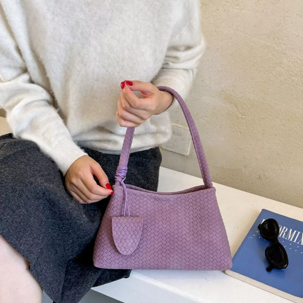 Woven Texture Shoulder Bag, image 11