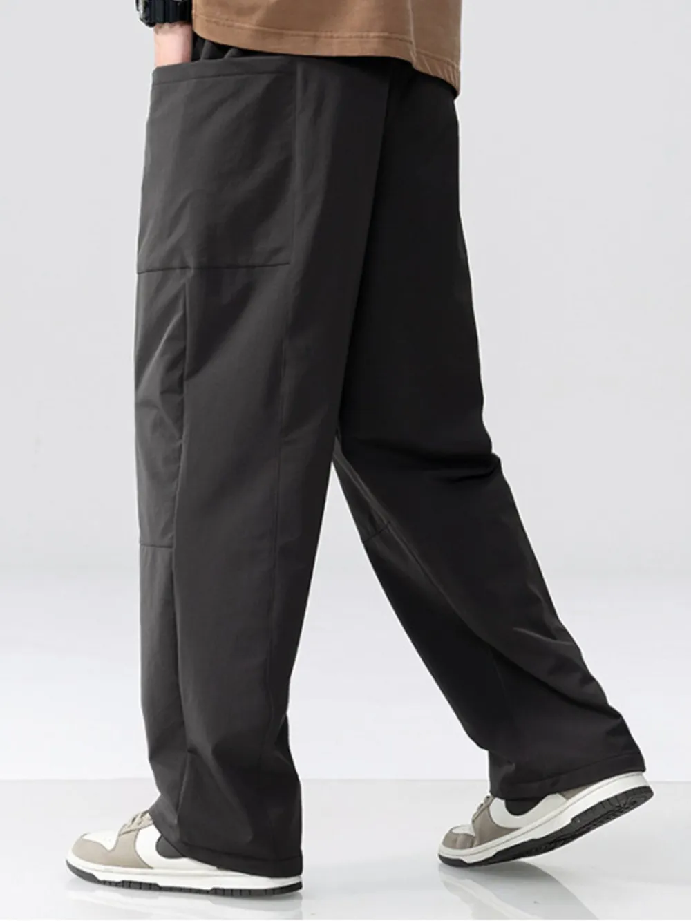 Men's Plus Size Wide Leg Pants, image 10