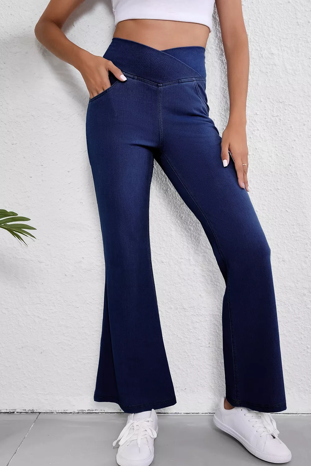High-Waisted Flare Jeans, image 9
