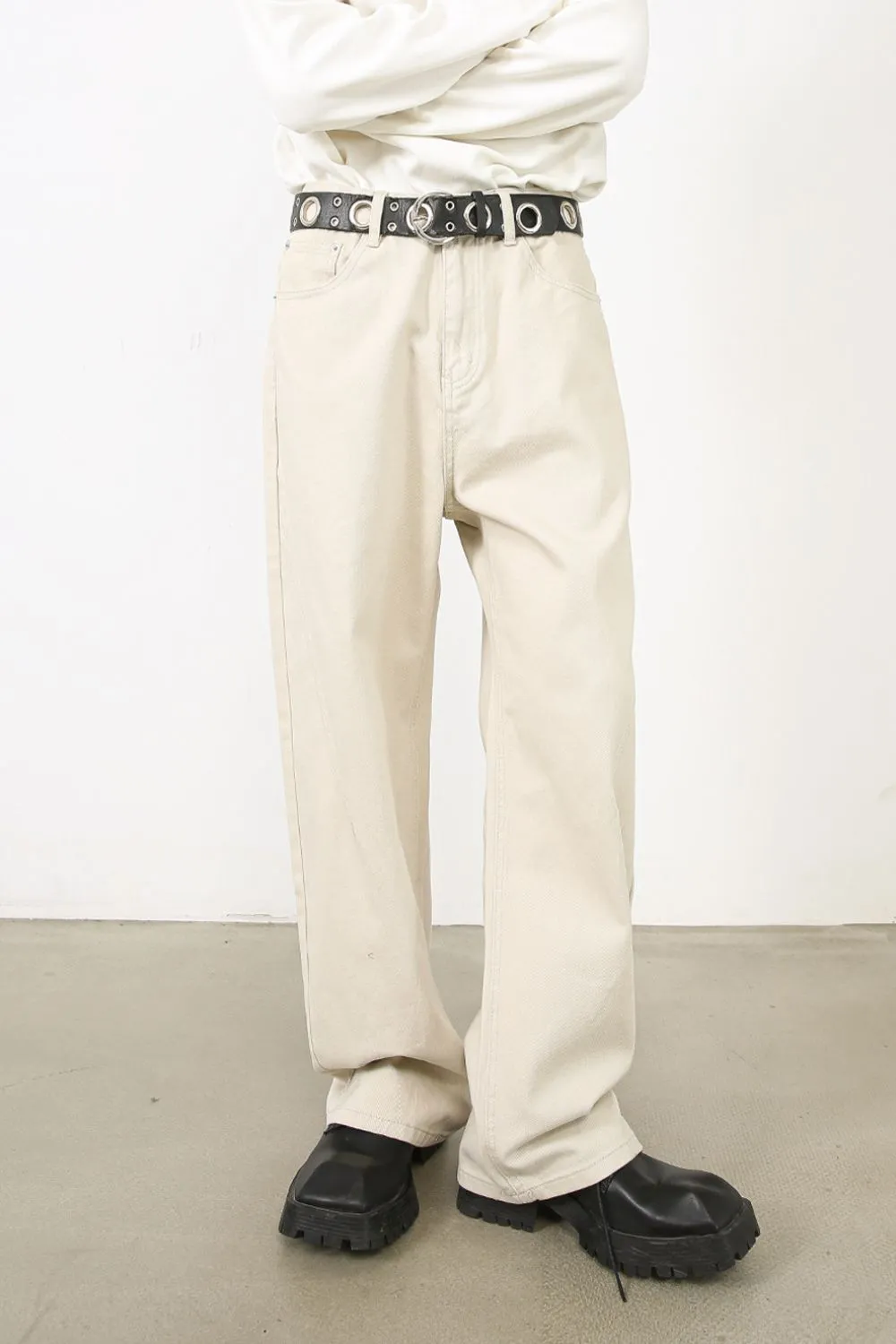 Men's Baggy Jeans with Pockets