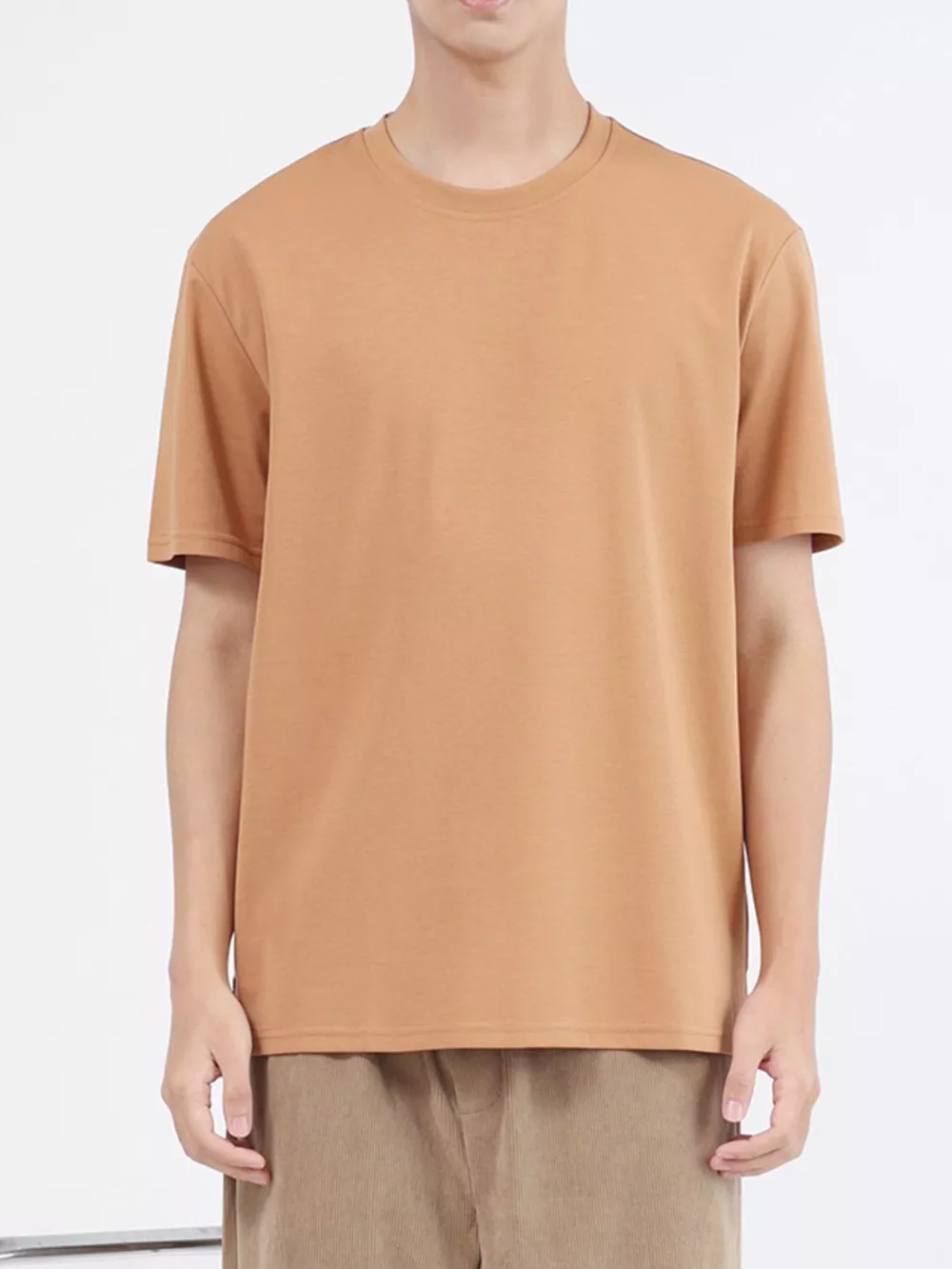 Men's Plus Size Classic Crew Neck T-Shirt, image 9