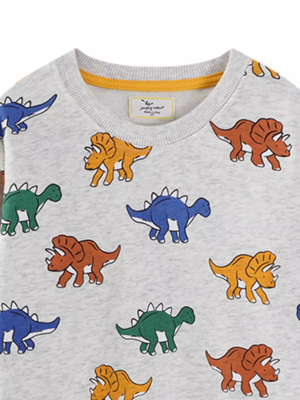 Children's Dinosaur Print Crew Neck Sweatshirt, image 2