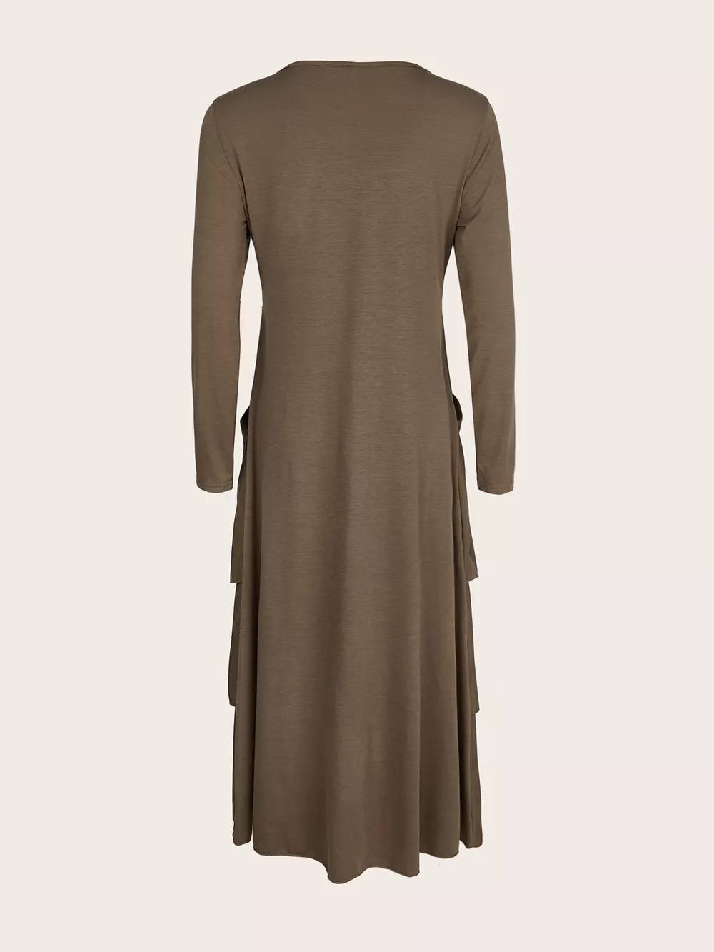 Full Size Heart-Decor Layered Midi Dress Plus Size, image 15
