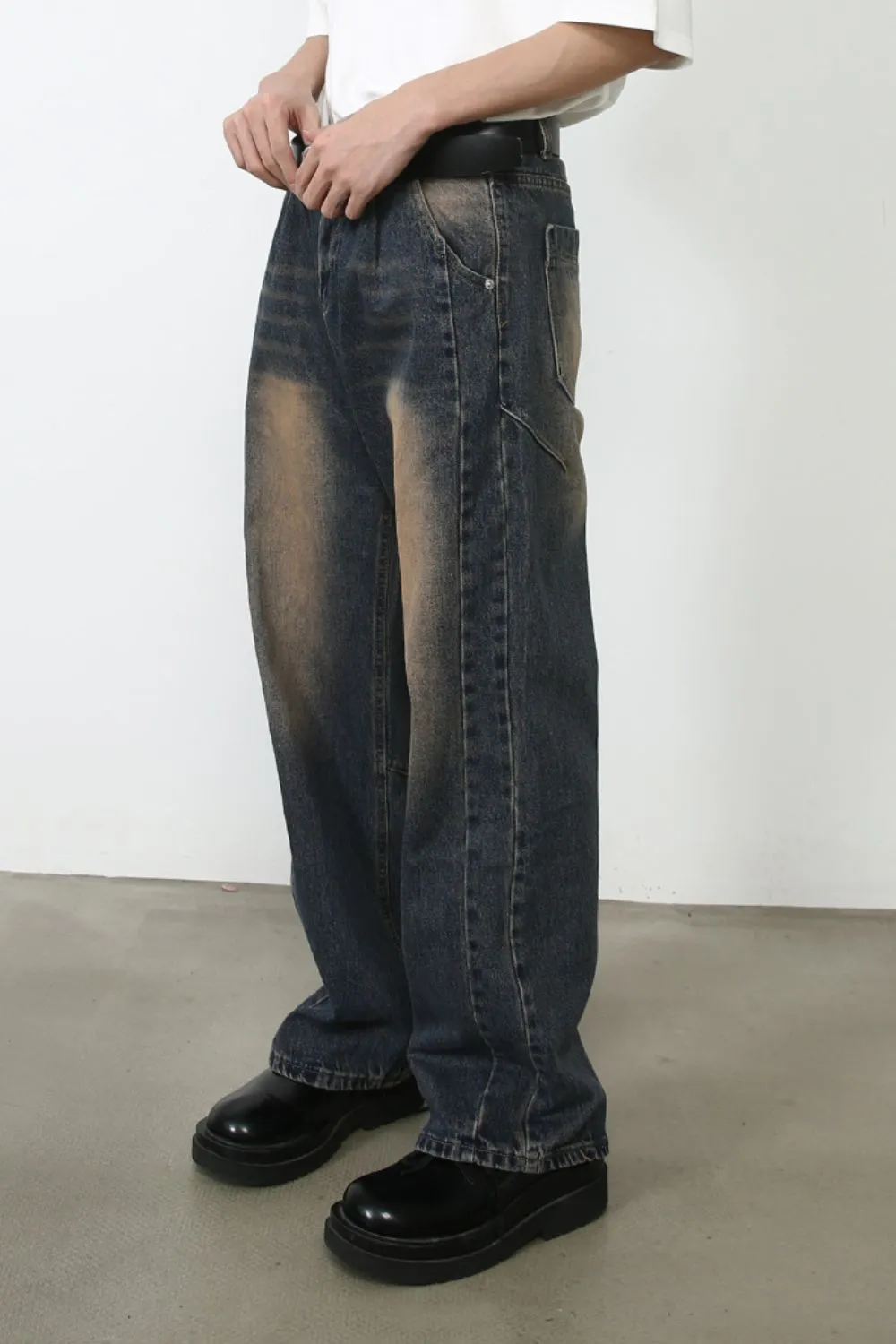Men's Loose Fit Jeans, image 3
