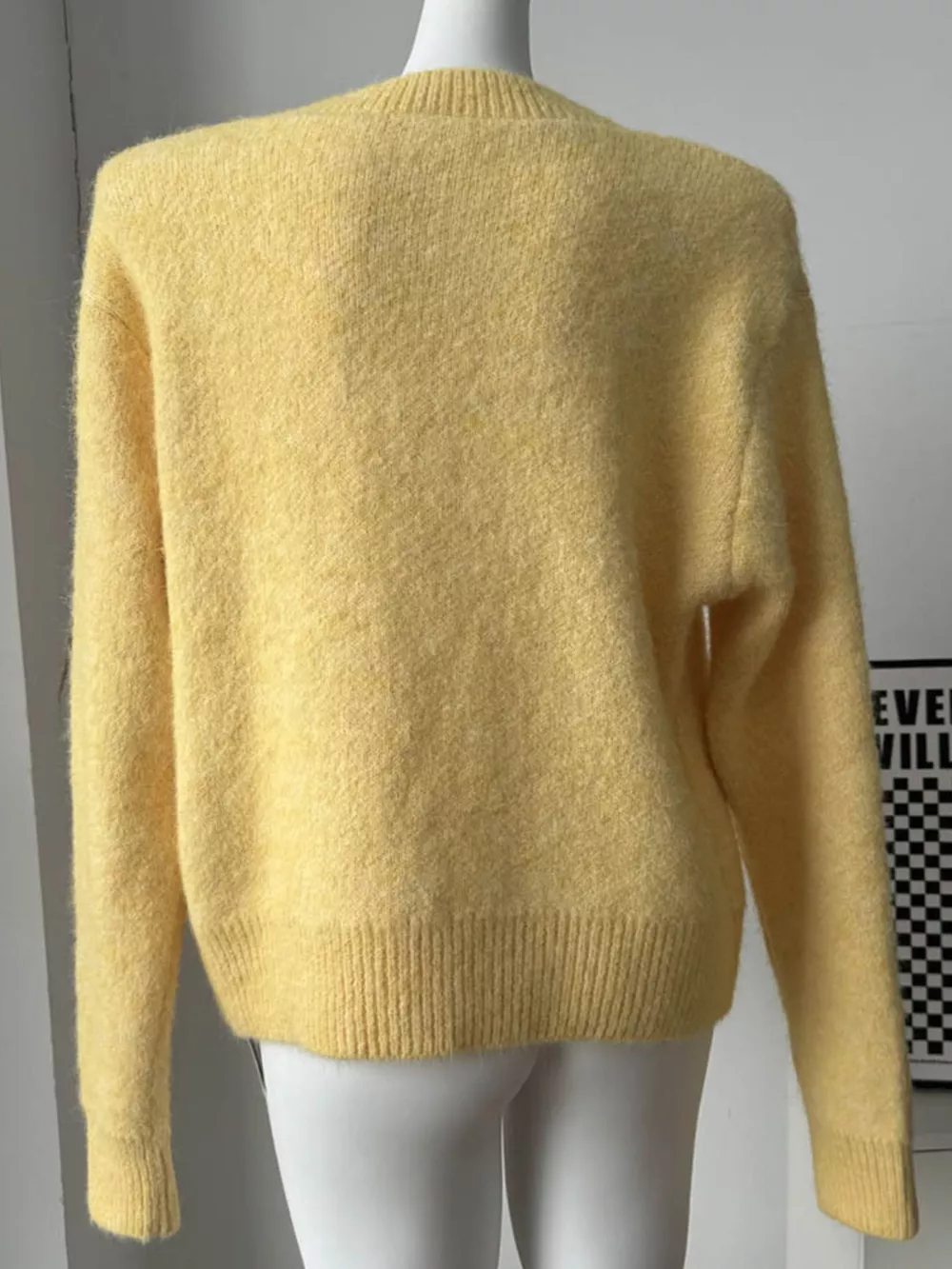 Round Neck Dropped Shoulder Sweater, image 12